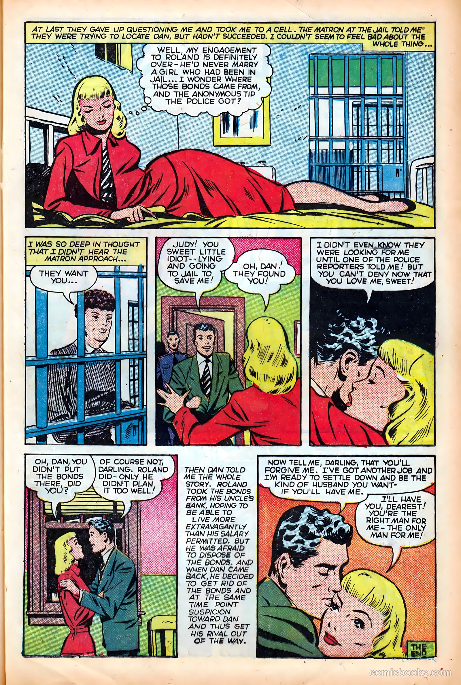 Real Love #34 (1950) — page 17 of 36