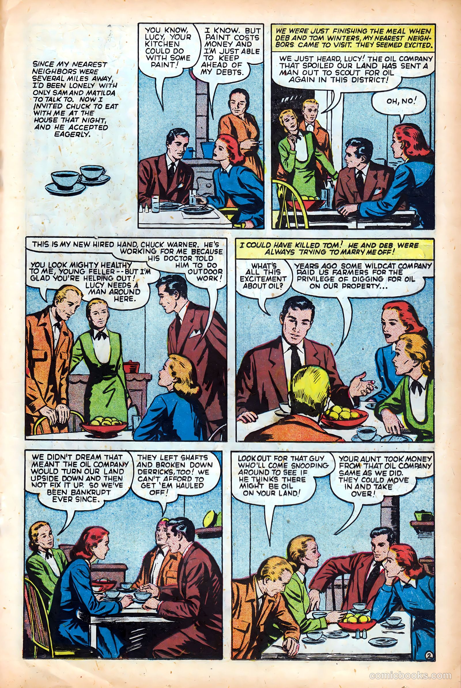 Real Love #34 (1950) — page 19 of 36