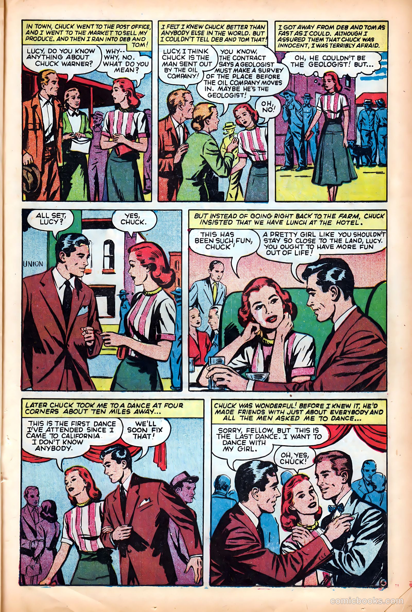 Real Love #34 (1950) — page 21 of 36