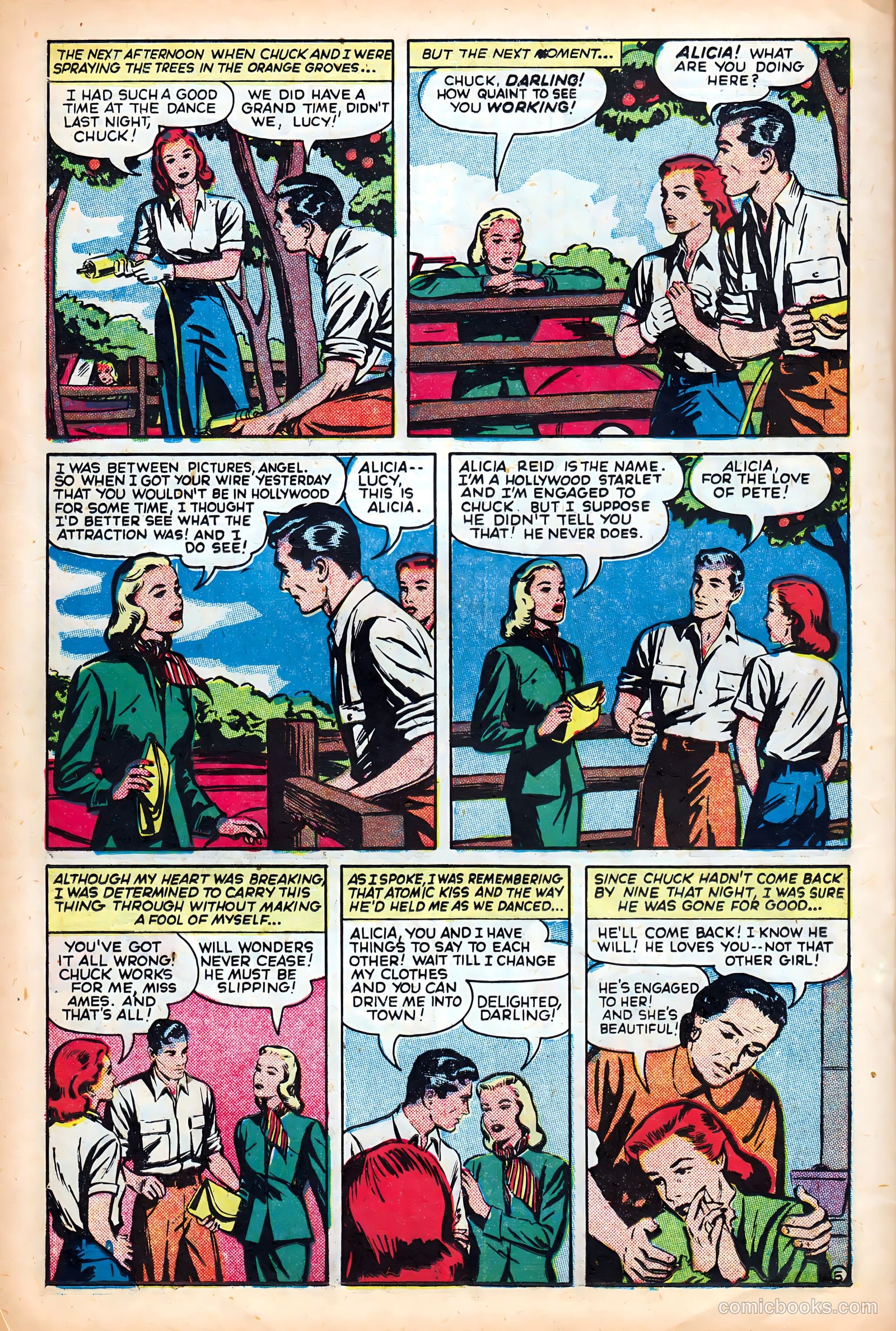 Real Love #34 (1950) — page 22 of 36