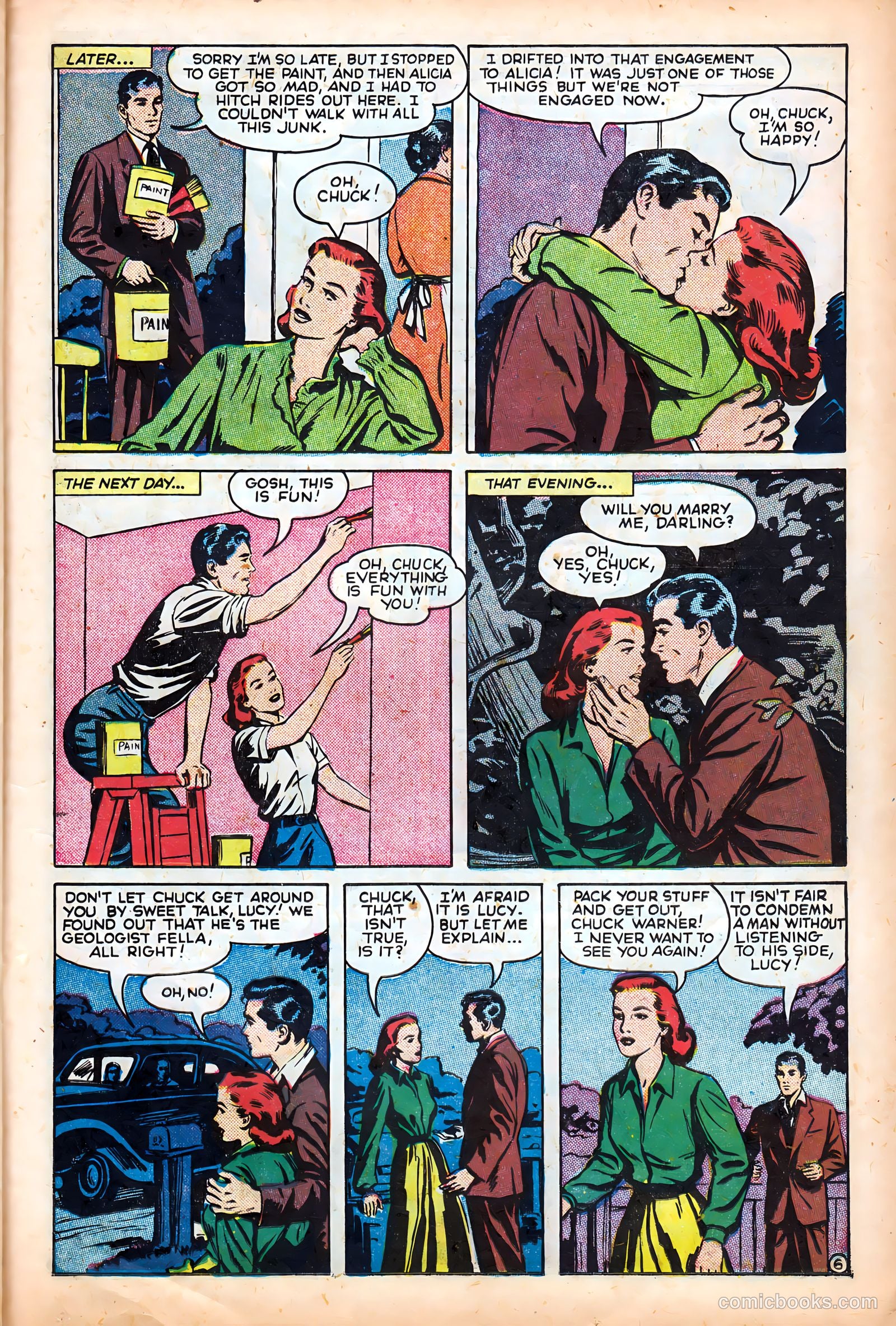 Real Love #34 (1950) — page 23 of 36