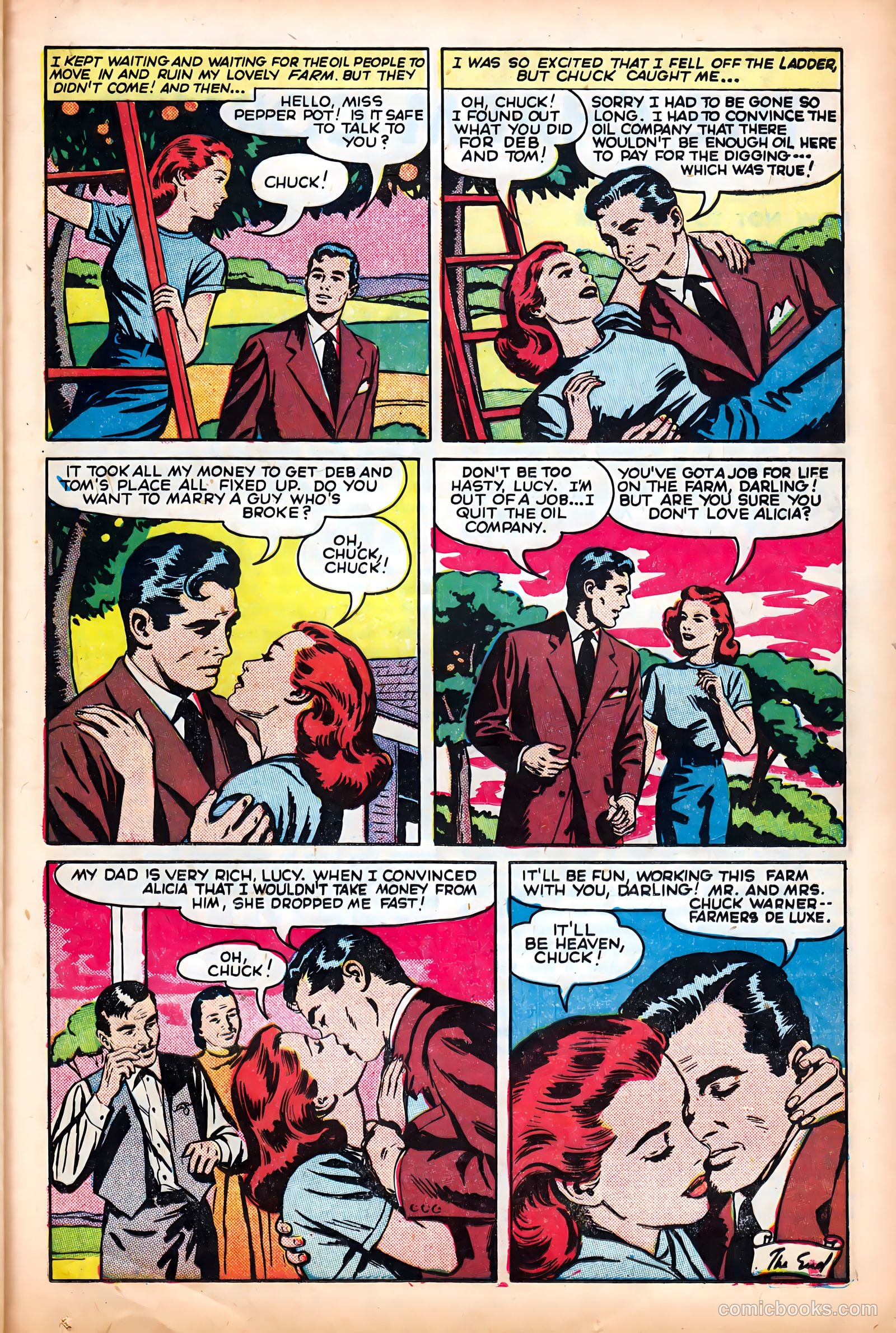 Real Love #34 (1950) — page 25 of 36