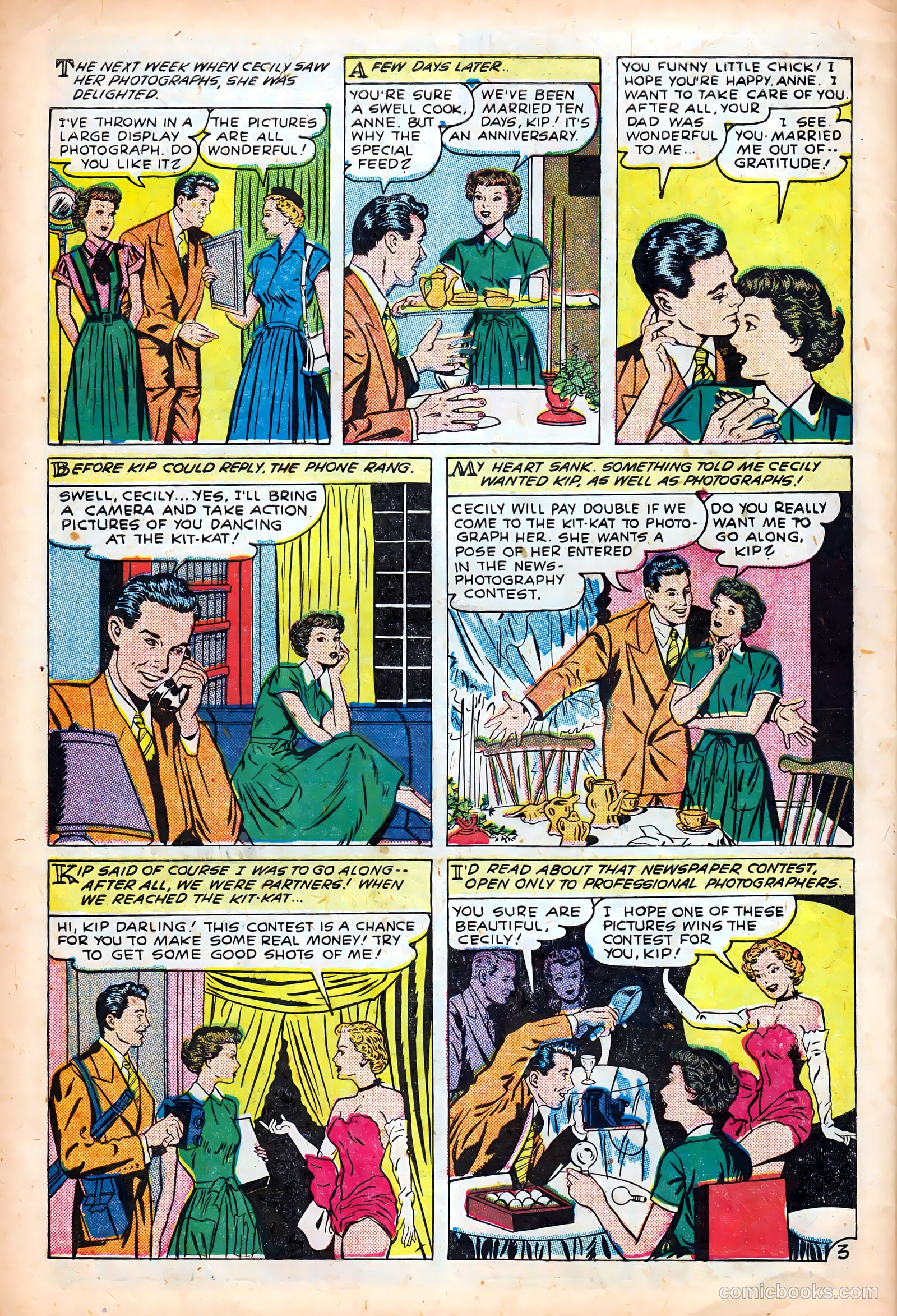 Real Love #34 (1950) — page 30 of 36