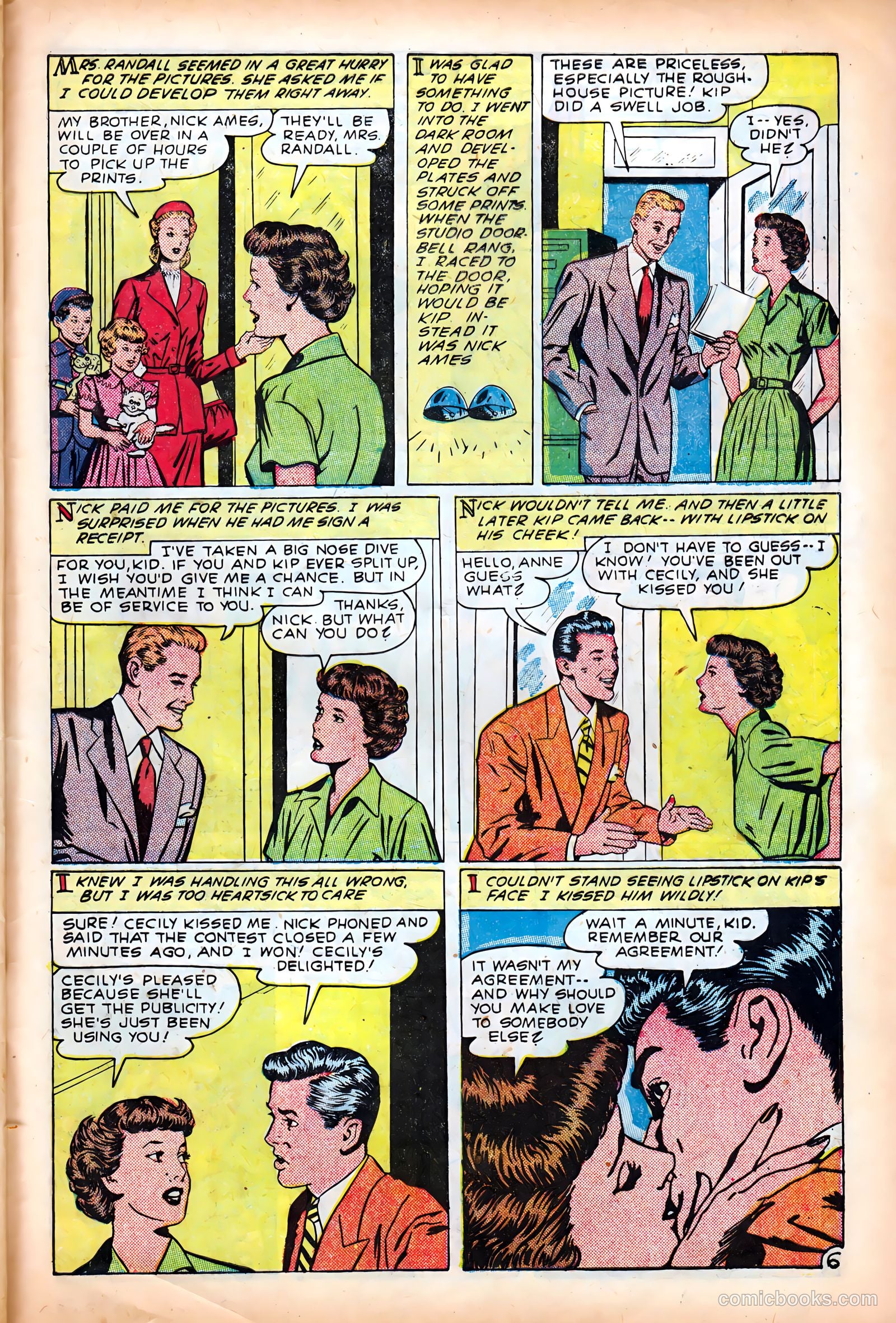 Real Love #34 (1950) — page 33 of 36