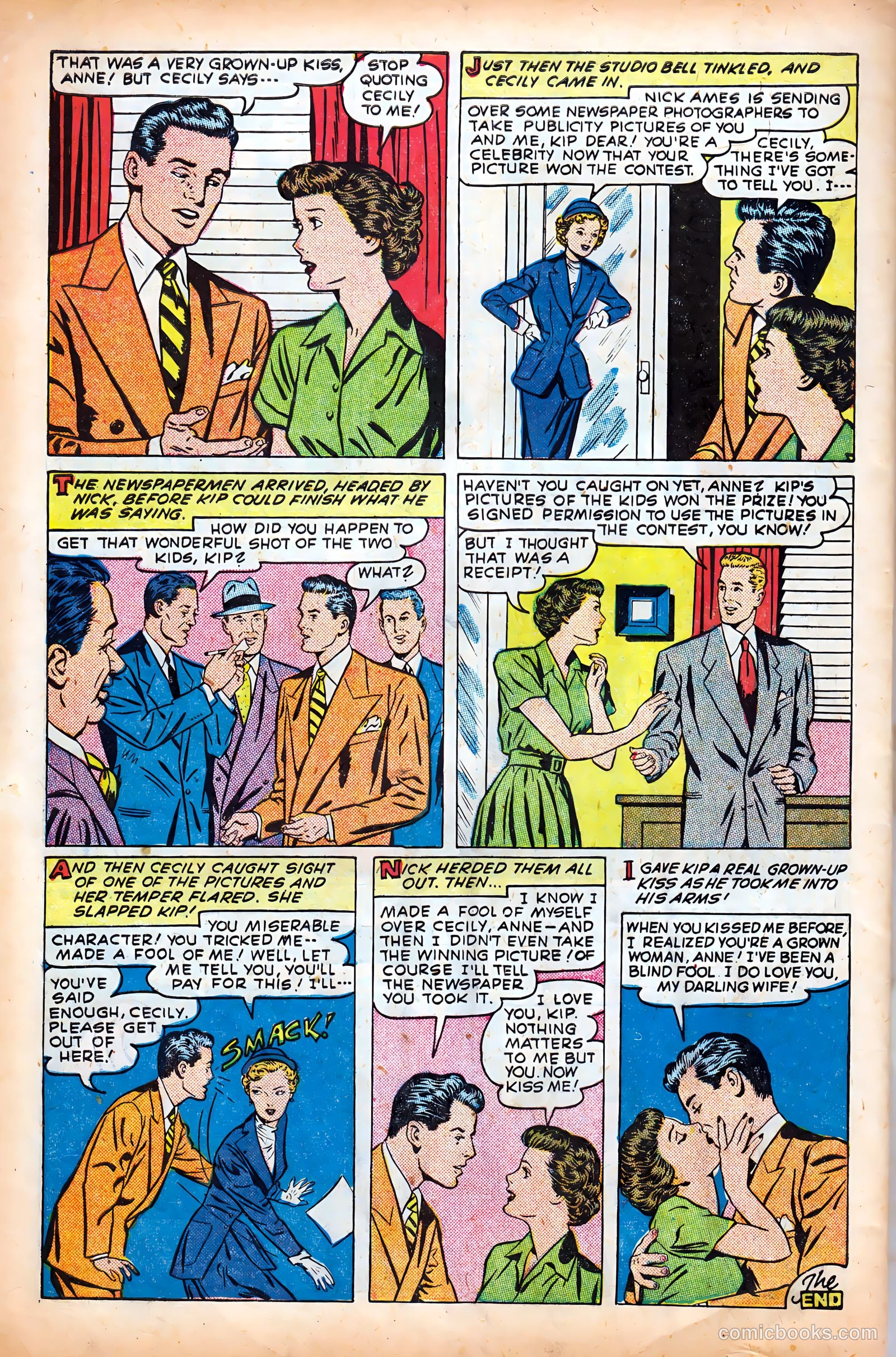 Real Love #34 (1950) — page 34 of 36