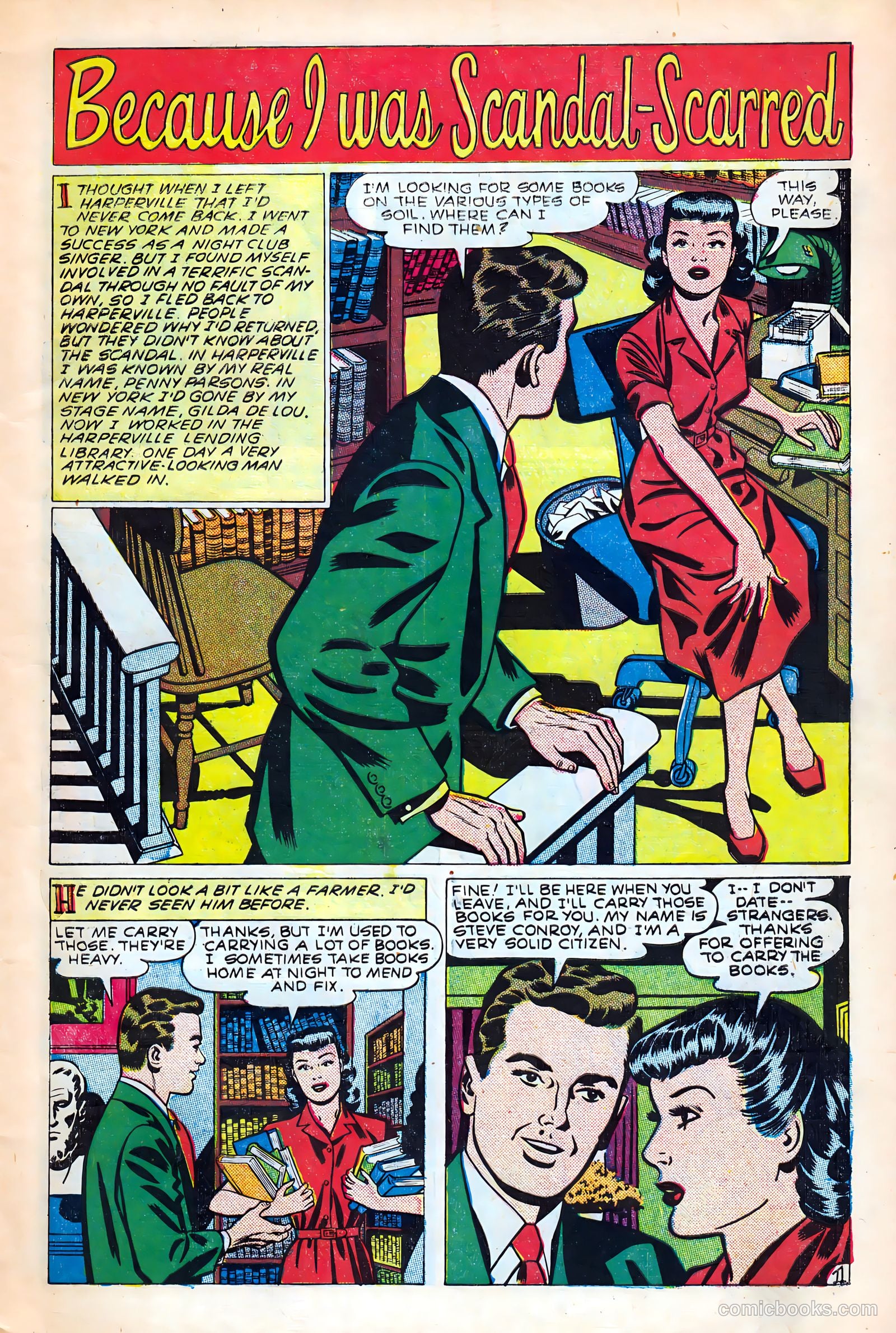 Real Love #35 (1951) — page 3 of 36