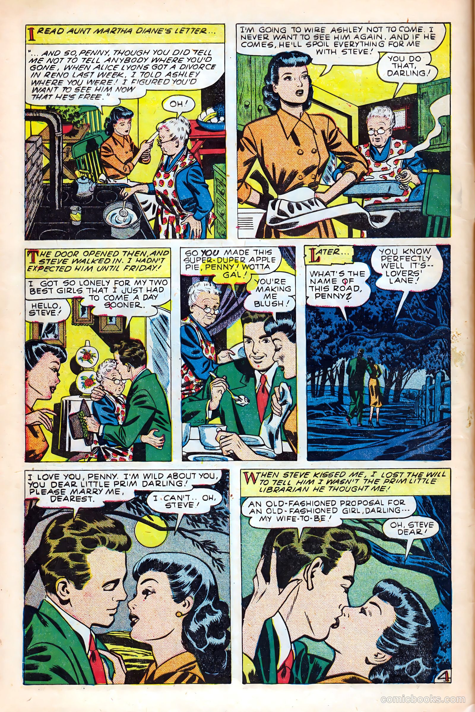 Real Love #35 (1951) — page 6 of 36