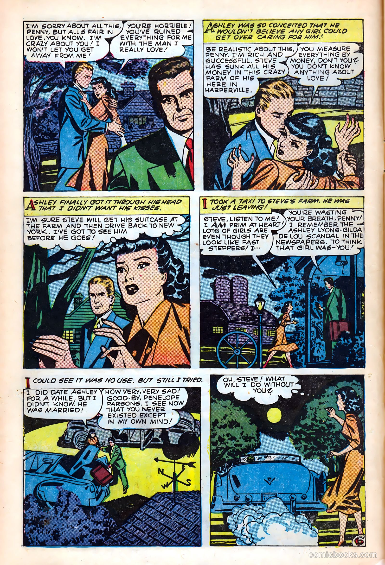 Real Love #35 (1951) — page 8 of 36