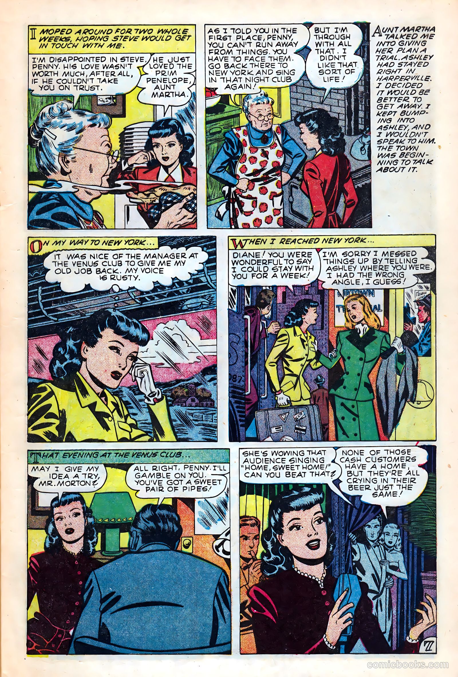 Real Love #35 (1951) — page 9 of 36