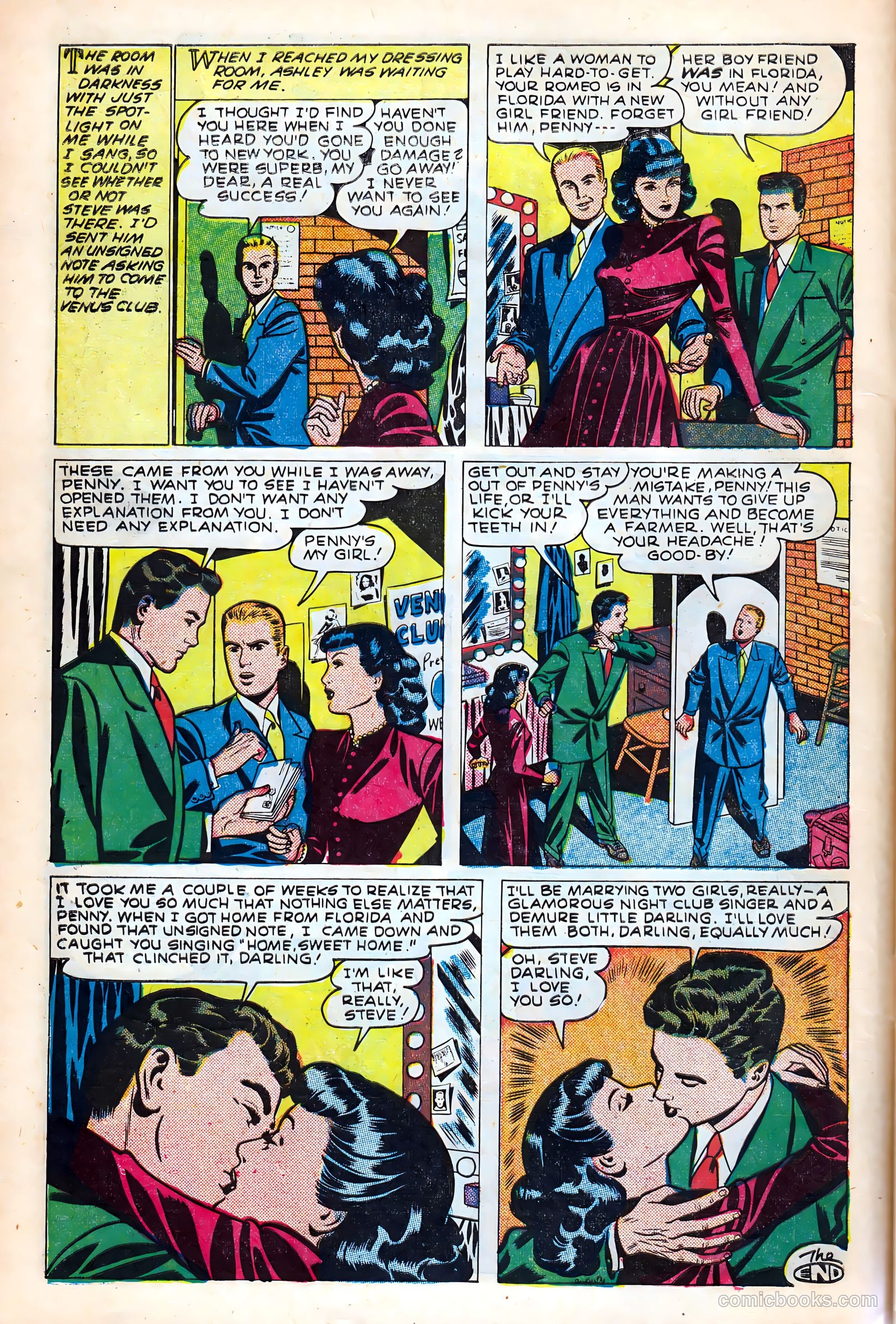 Real Love #35 (1951) — page 10 of 36