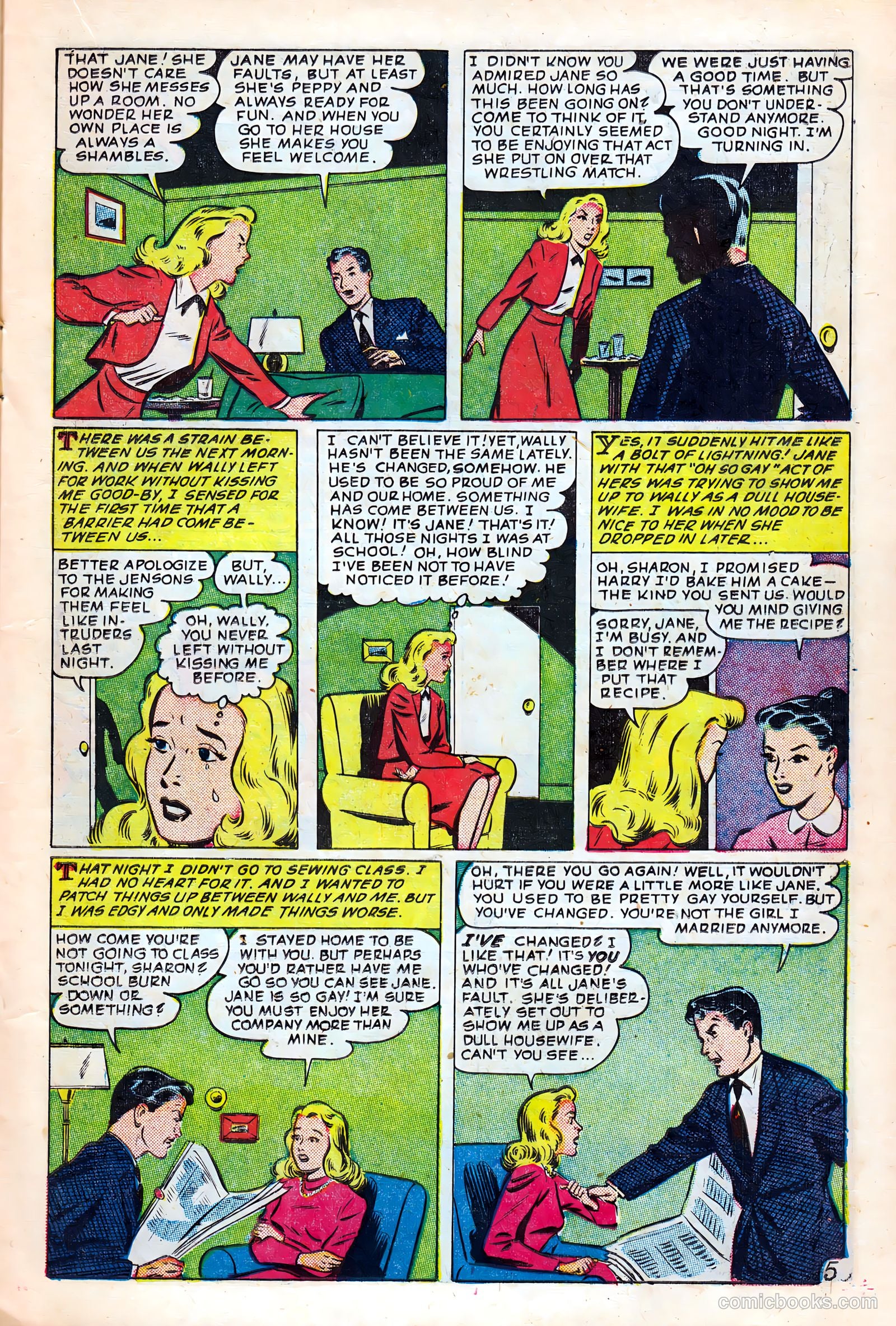 Real Love #35 (1951) — page 15 of 36