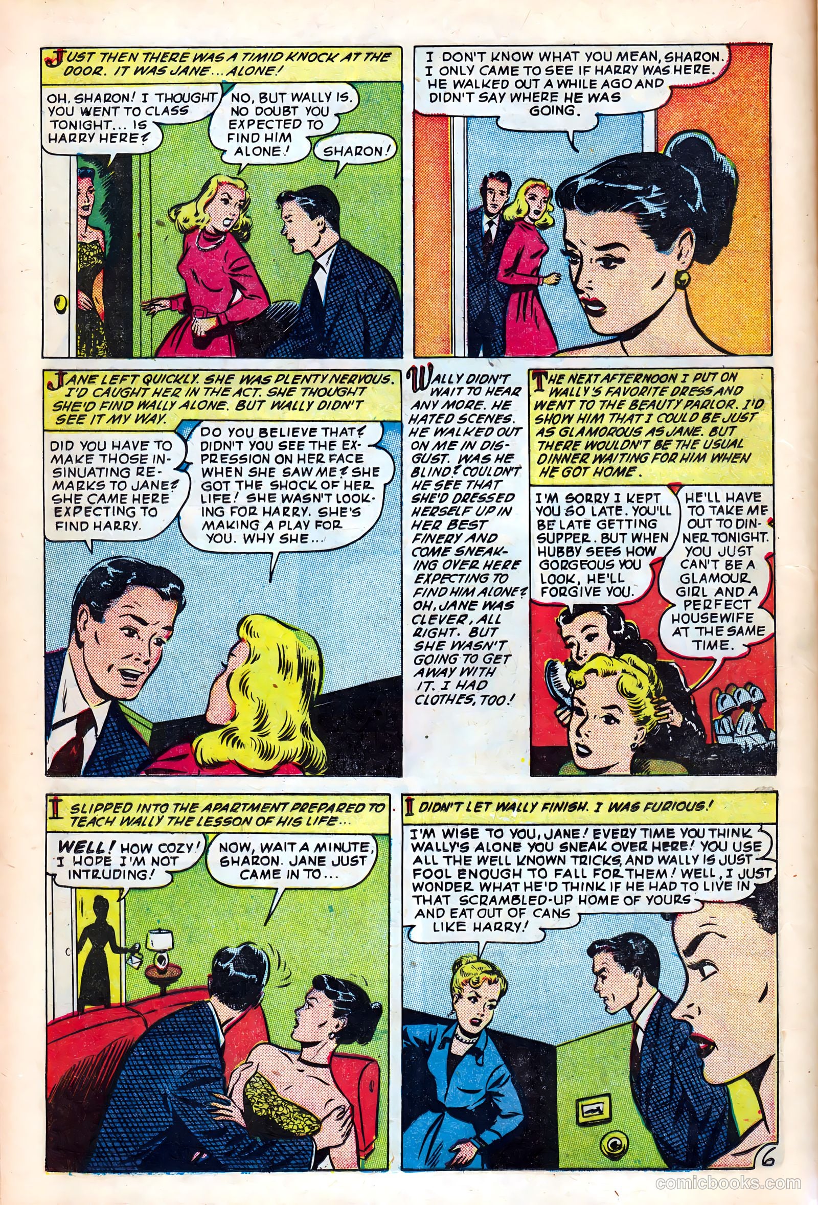 Real Love #35 (1951) — page 16 of 36