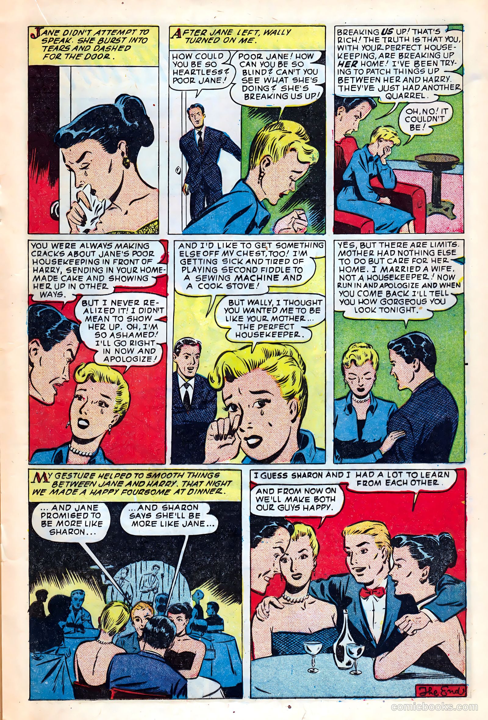 Real Love #35 (1951) — page 17 of 36