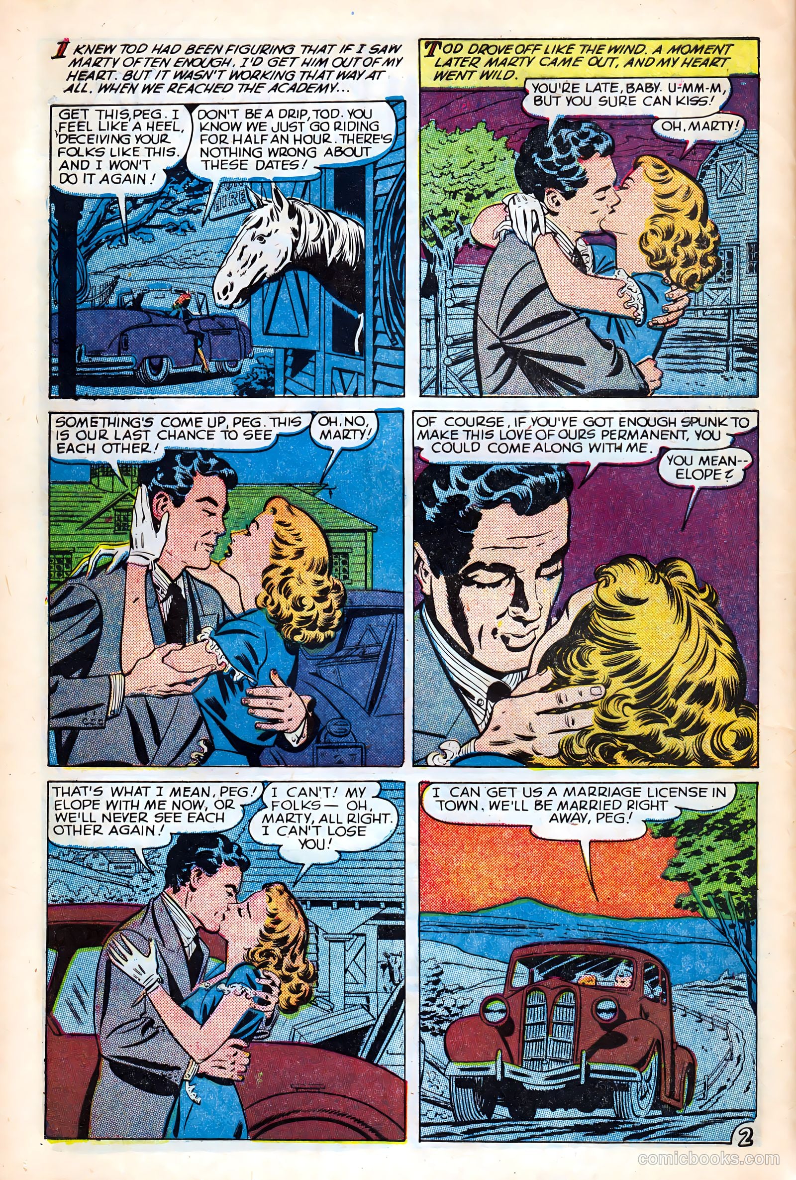 Real Love #35 (1951) — page 28 of 36