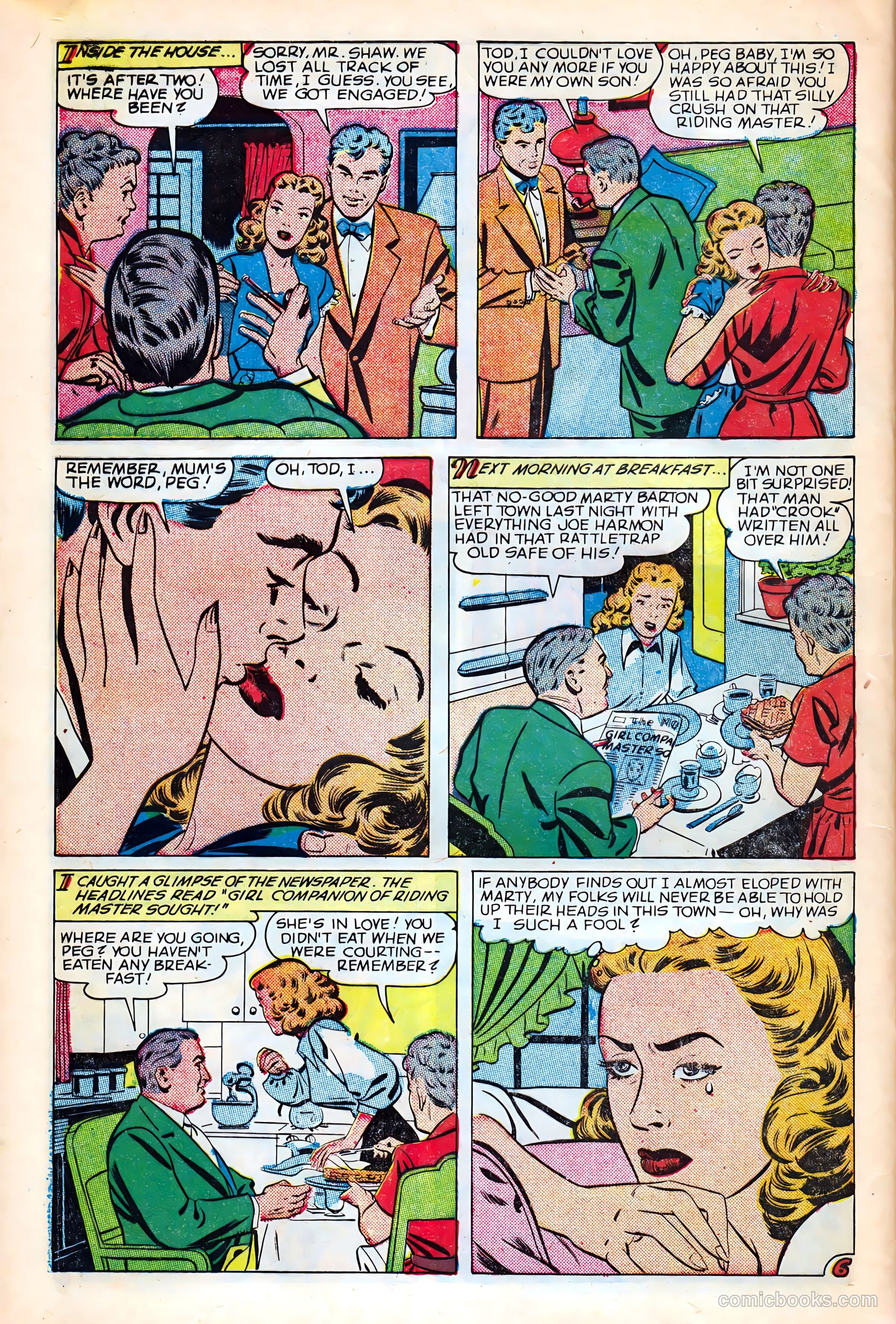 Real Love #35 (1951) — page 32 of 36