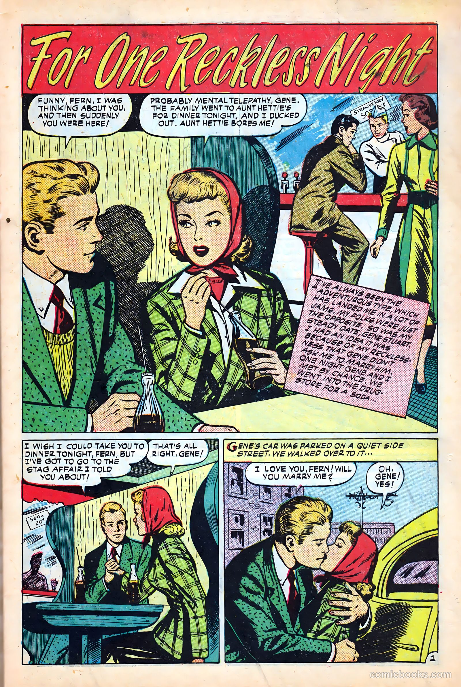 Real Love #36 (1951) — page 3 of 36