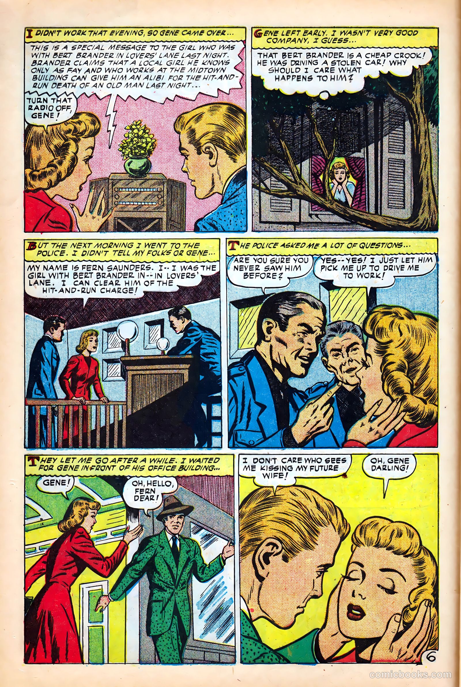 Real Love #36 (1951) — page 8 of 36