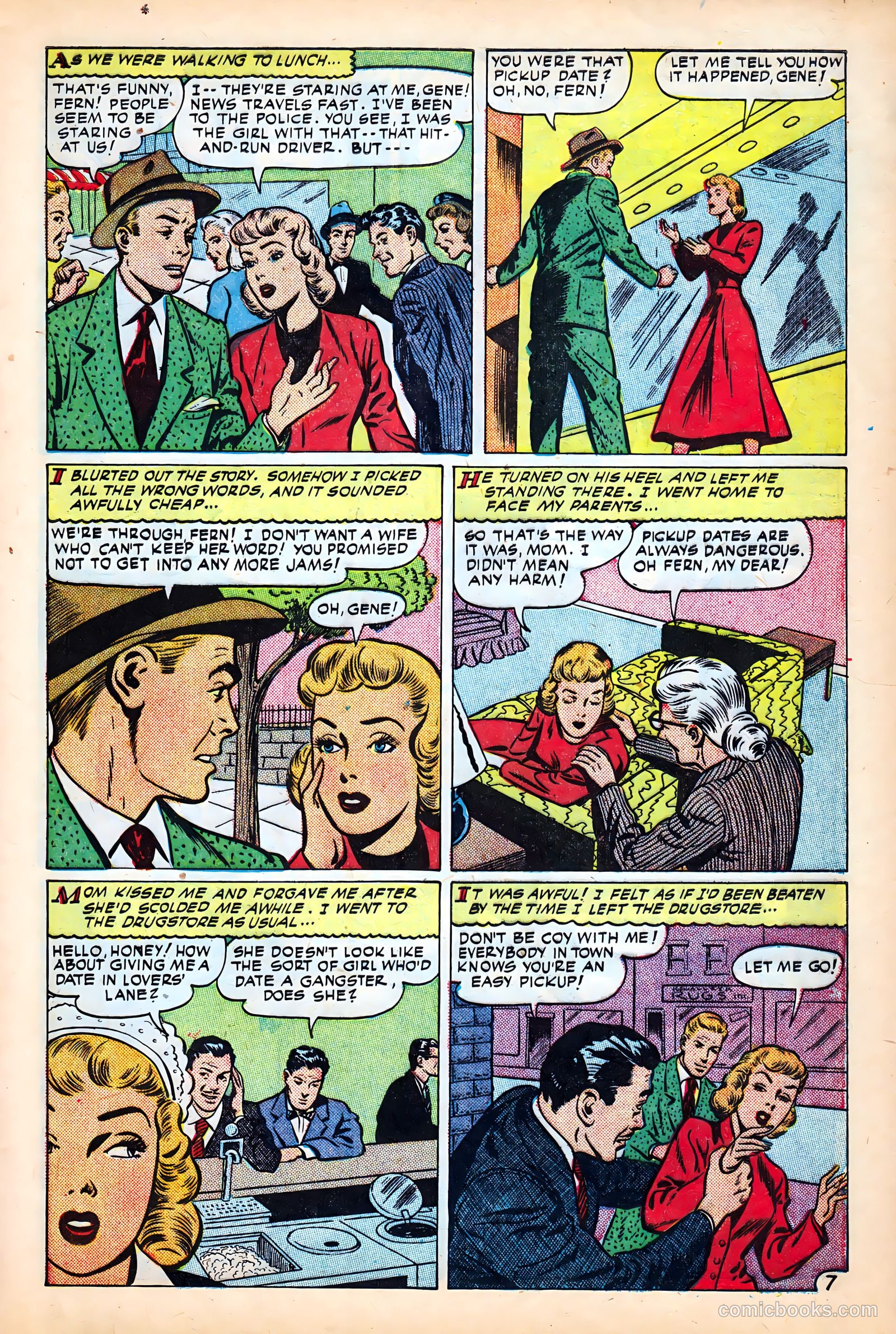 Real Love #36 (1951) — page 9 of 36