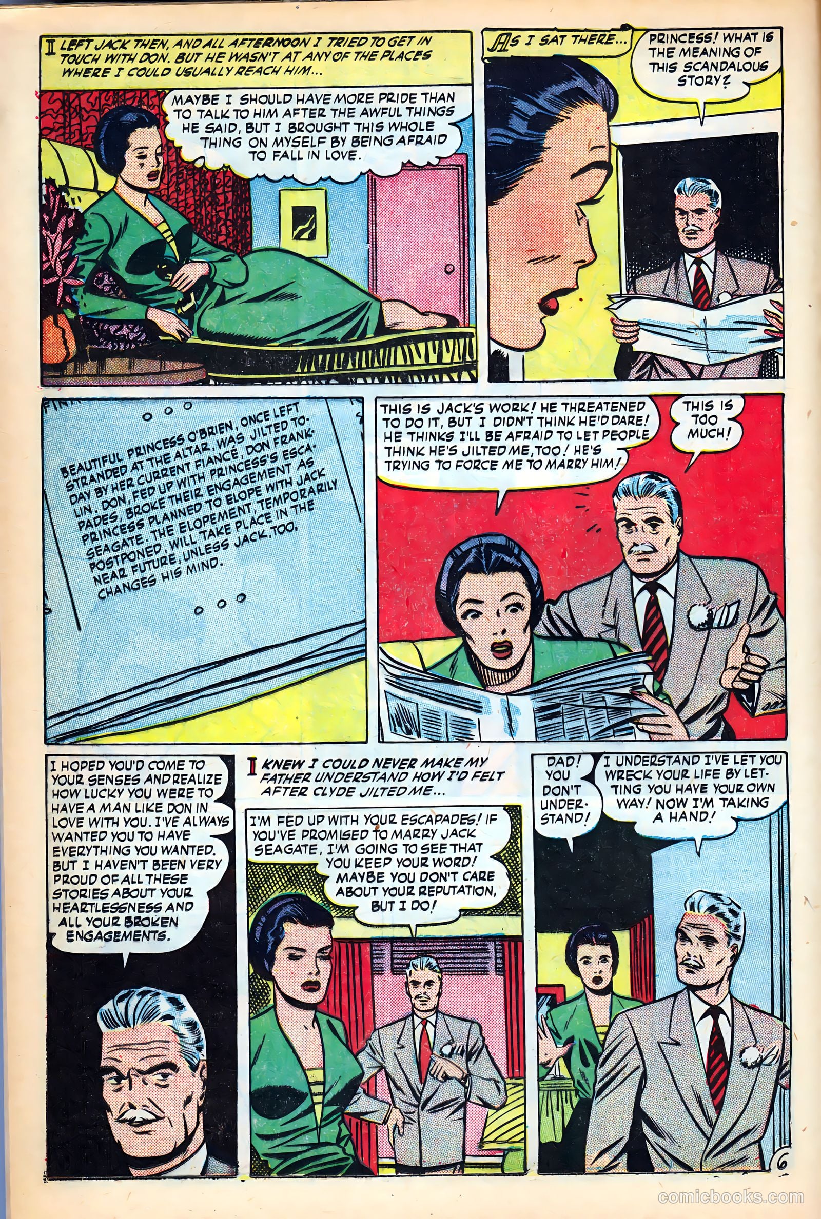 Real Love #36 (1951) — page 16 of 36