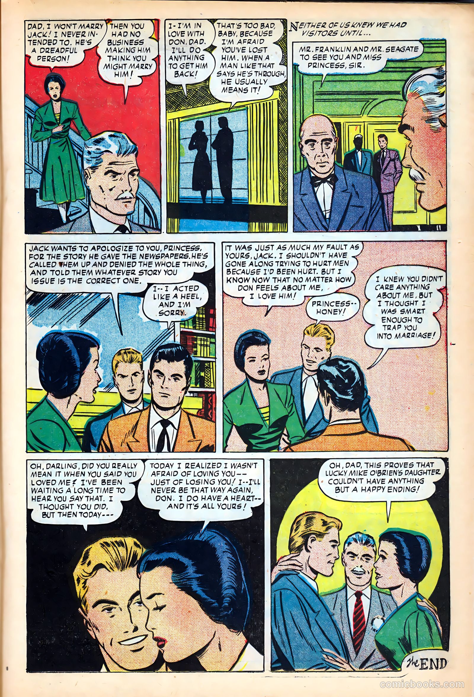 Real Love #36 (1951) — page 17 of 36