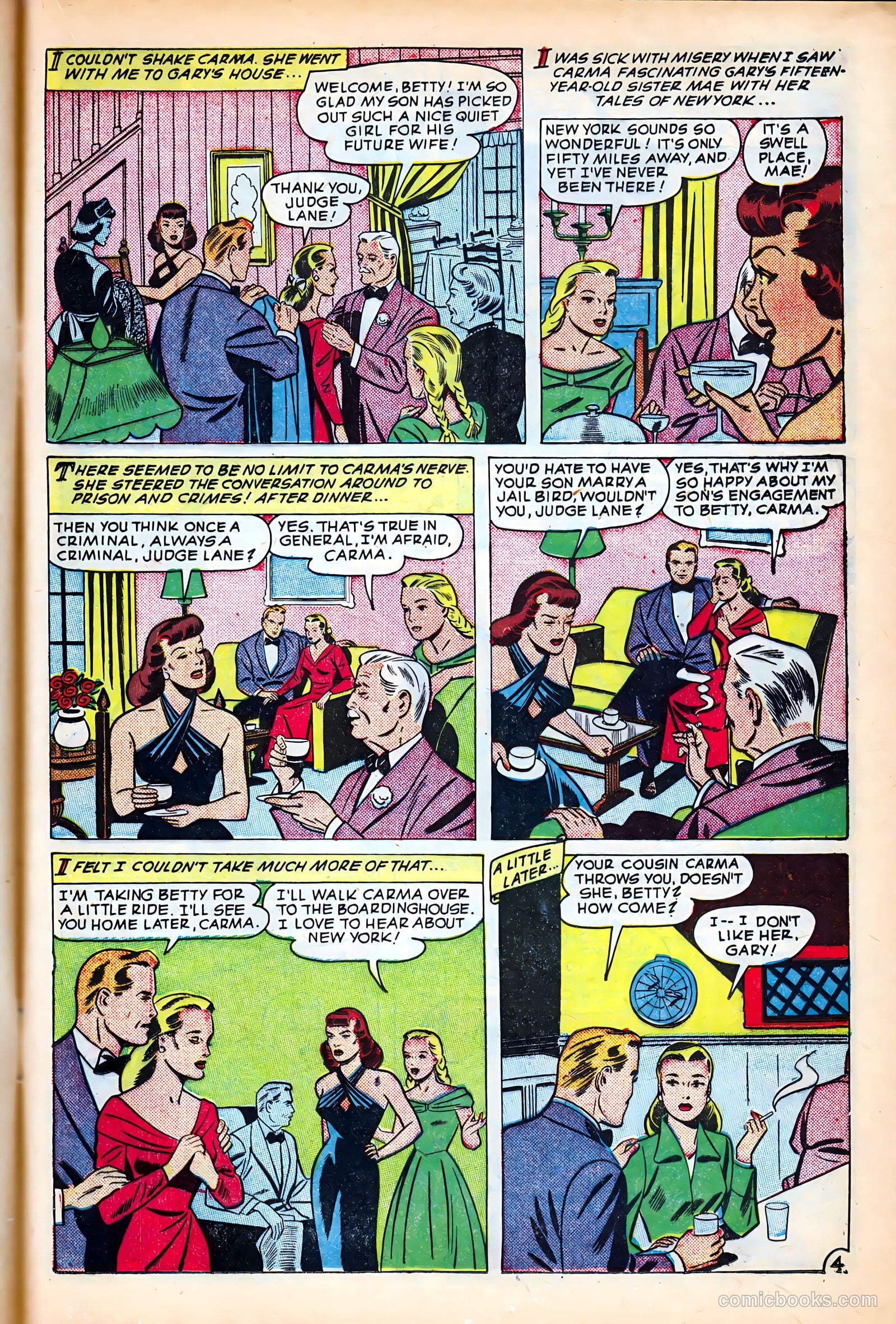 Real Love #36 (1951) — page 21 of 36