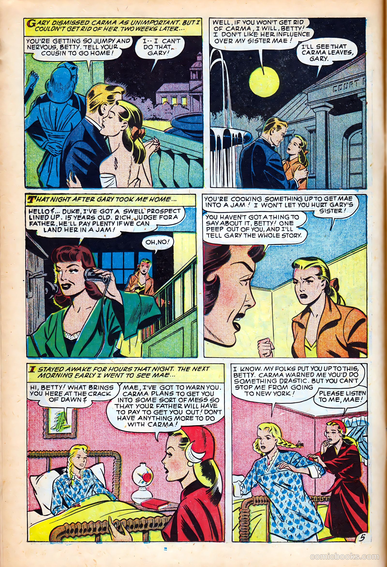 Real Love #36 (1951) — page 22 of 36