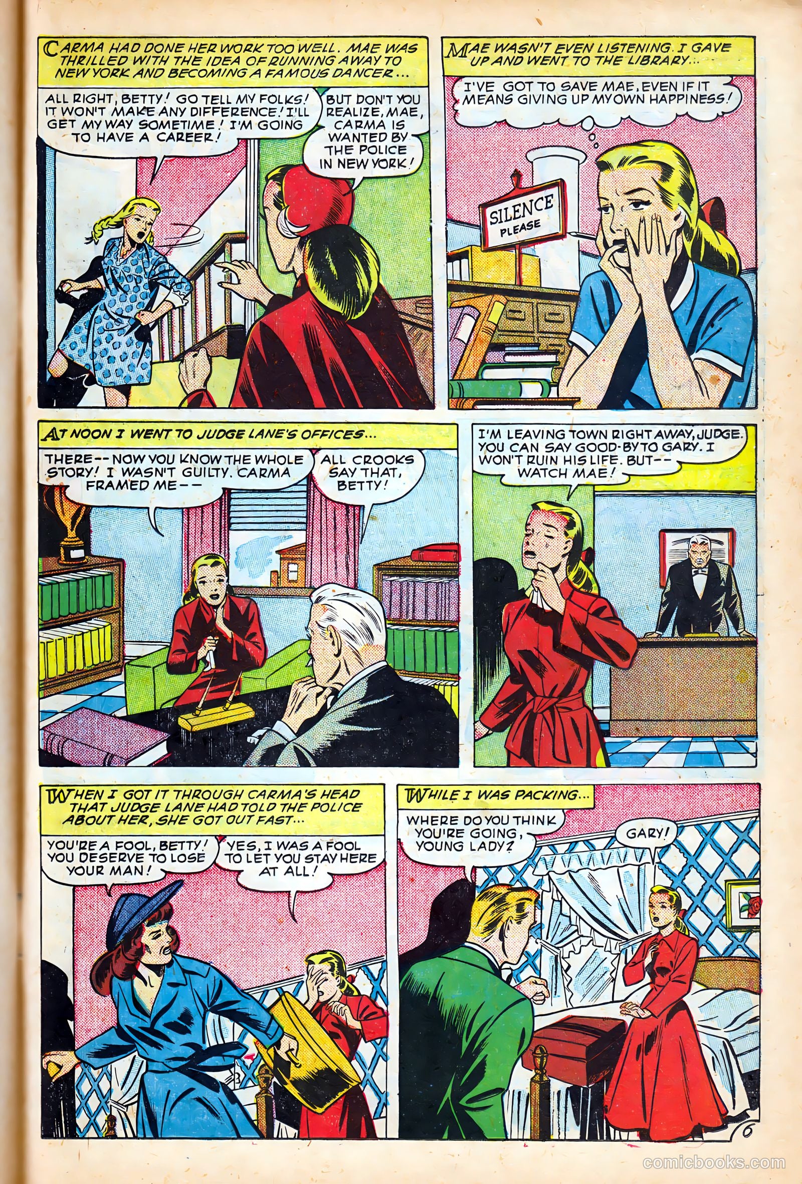 Real Love #36 (1951) — page 23 of 36