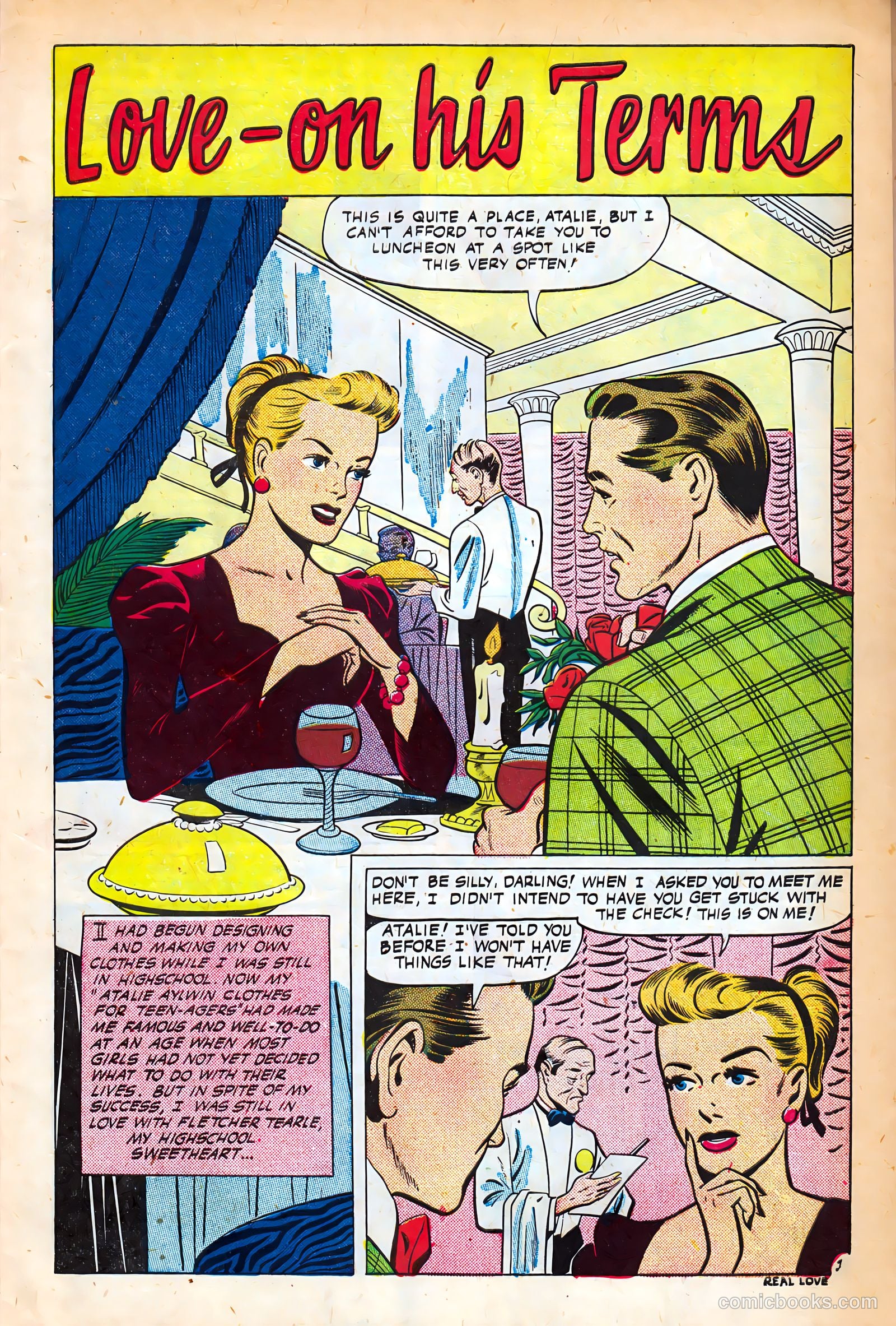 Real Love #37 (1951) — page 3 of 36