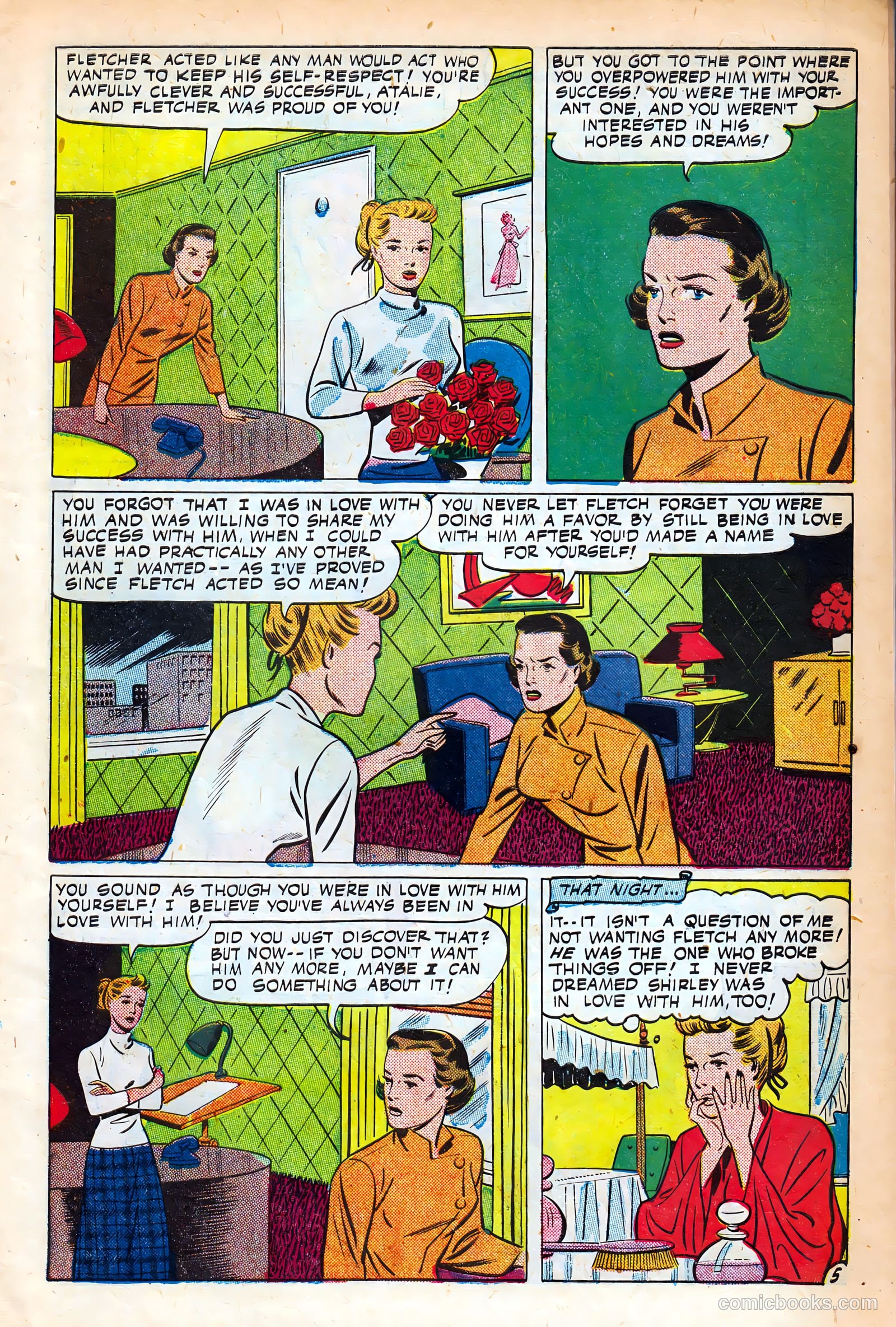 Real Love #37 (1951) — page 7 of 36