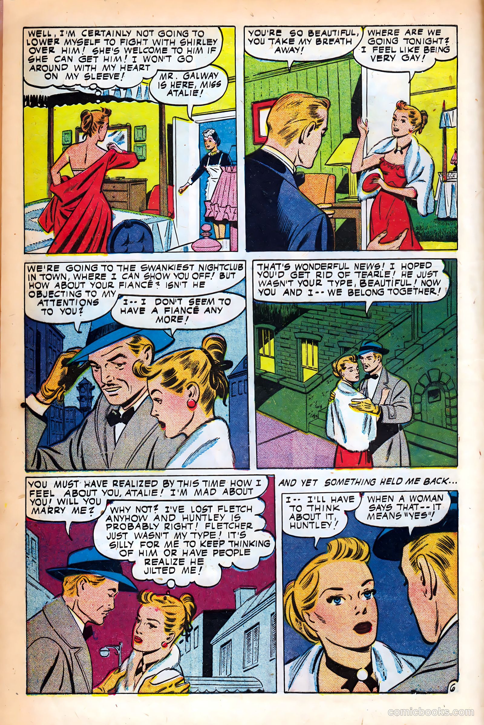 Real Love #37 (1951) — page 8 of 36