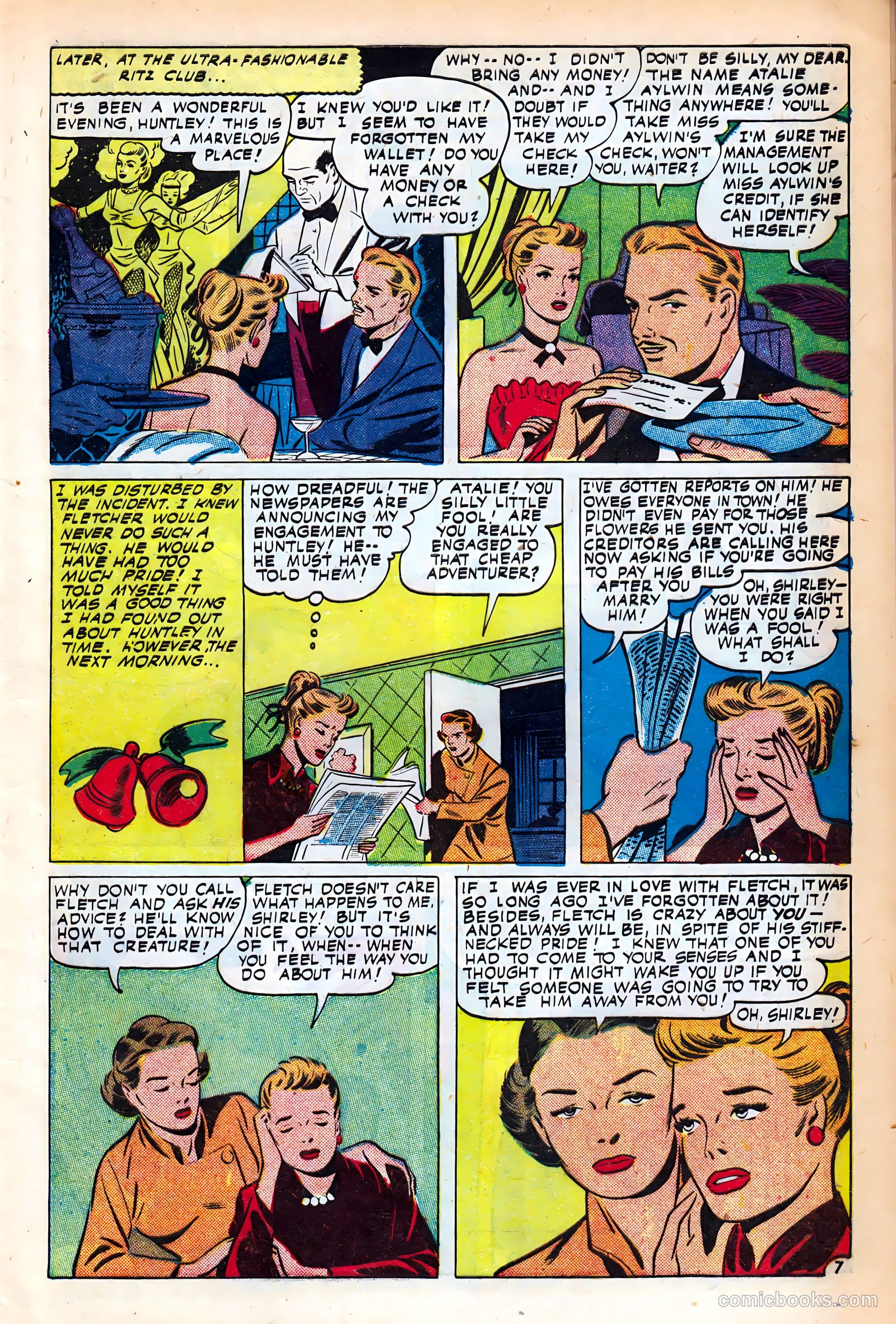 Real Love #37 (1951) — page 9 of 36