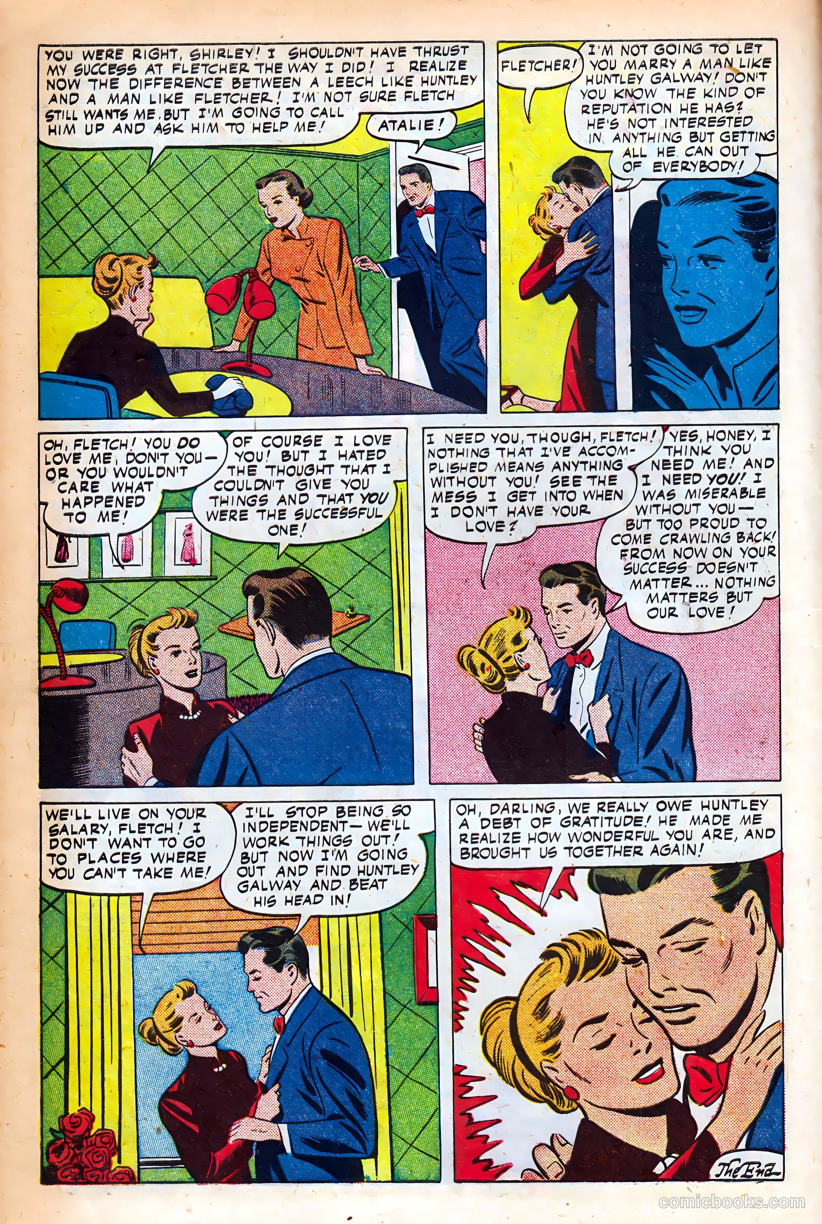 Real Love #37 (1951) — page 10 of 36