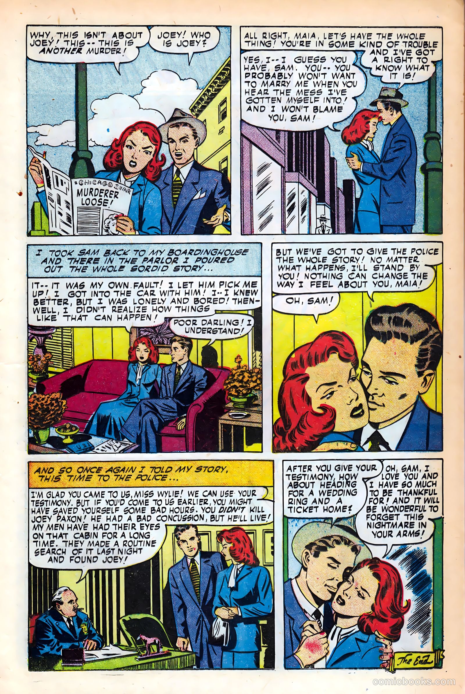 Real Love #37 (1951) — page 17 of 36