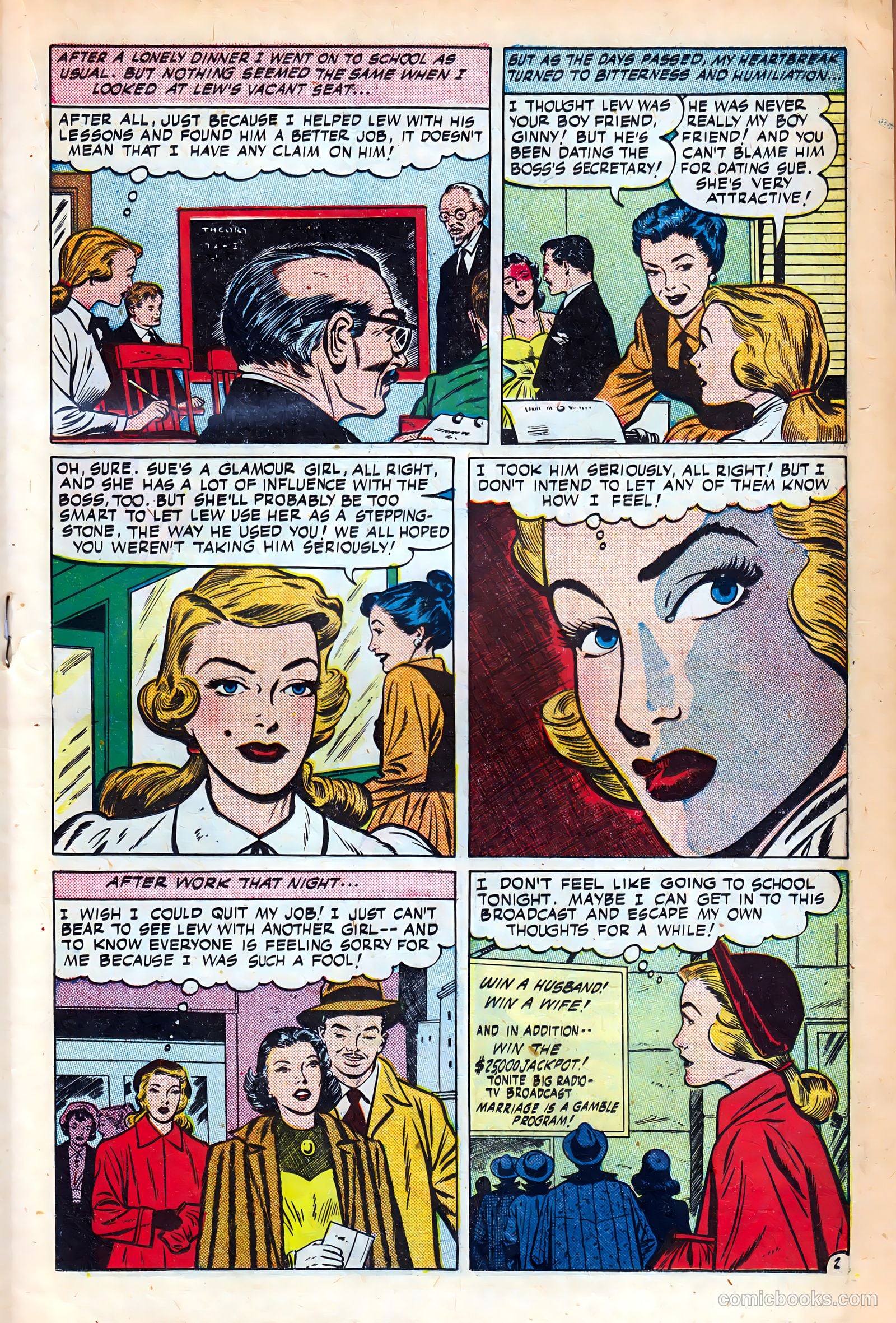 Real Love #37 (1951) — page 19 of 36