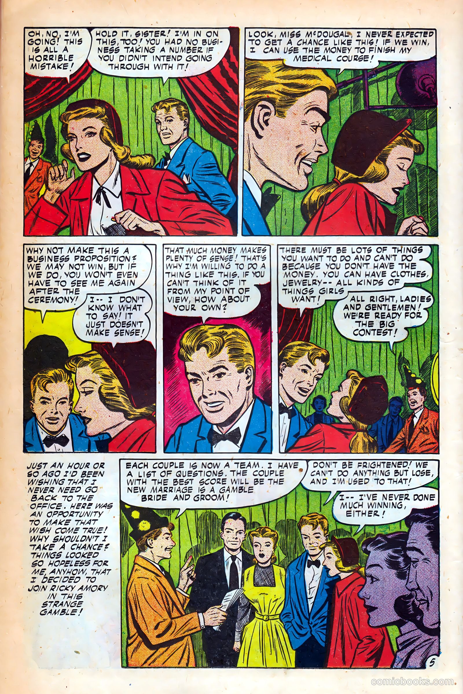 Real Love #37 (1951) — page 22 of 36