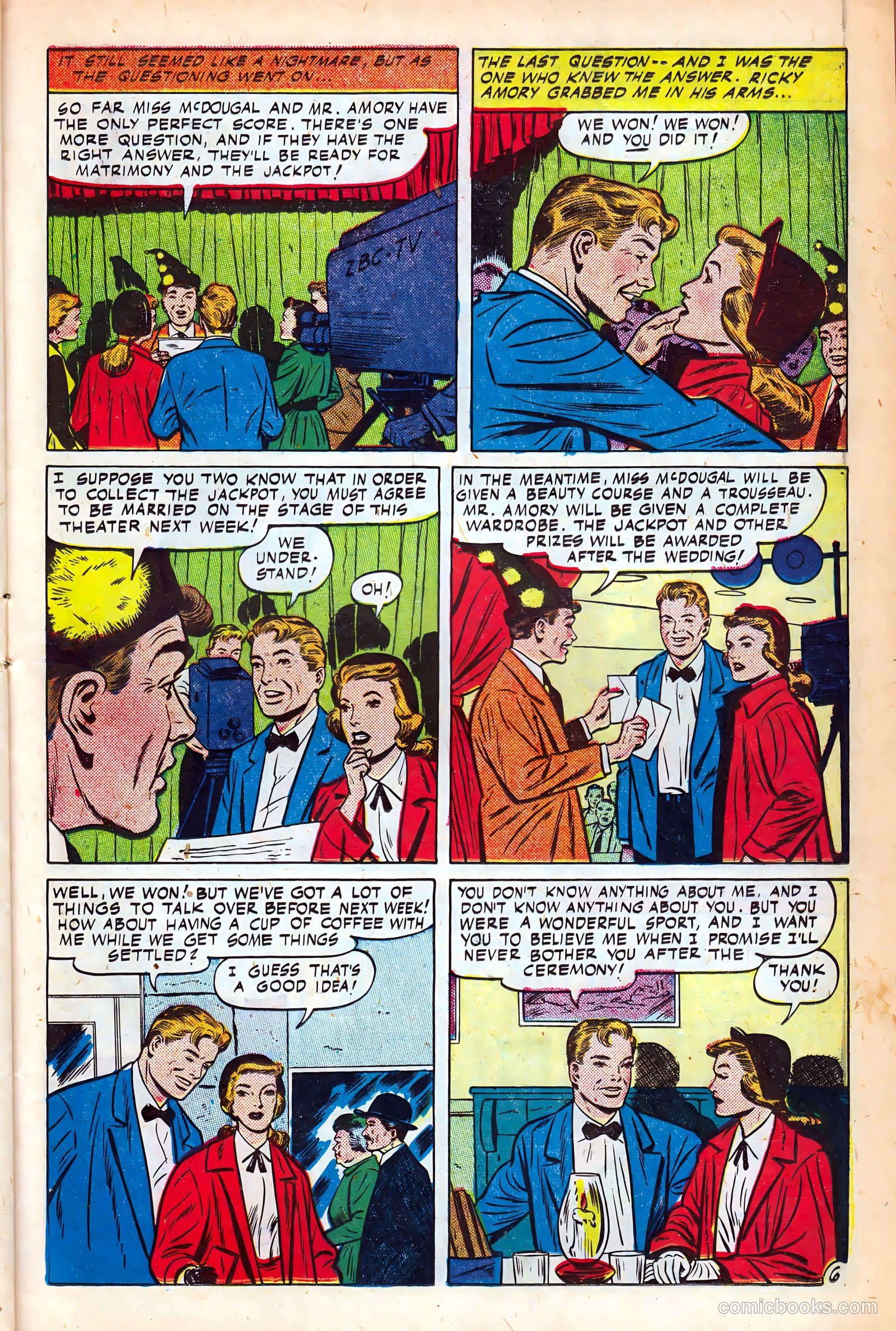Real Love #37 (1951) — page 23 of 36