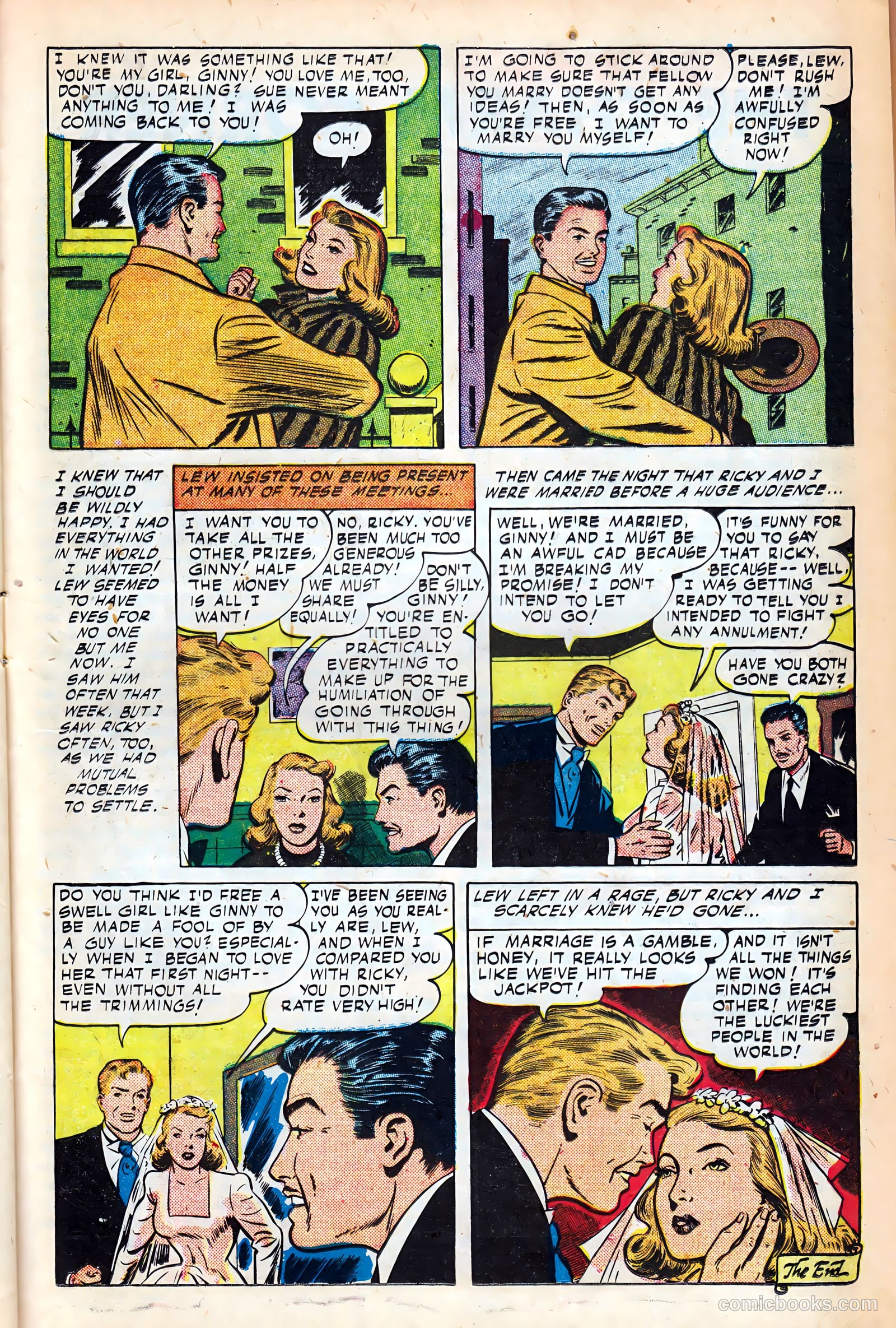 Real Love #37 (1951) — page 25 of 36