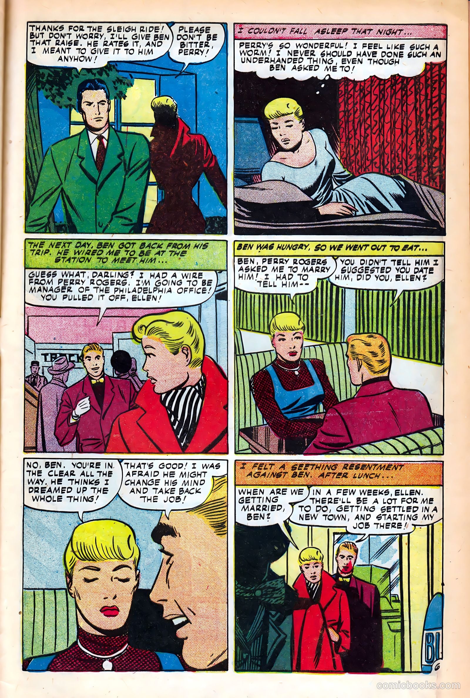 Real Love #37 (1951) — page 33 of 36