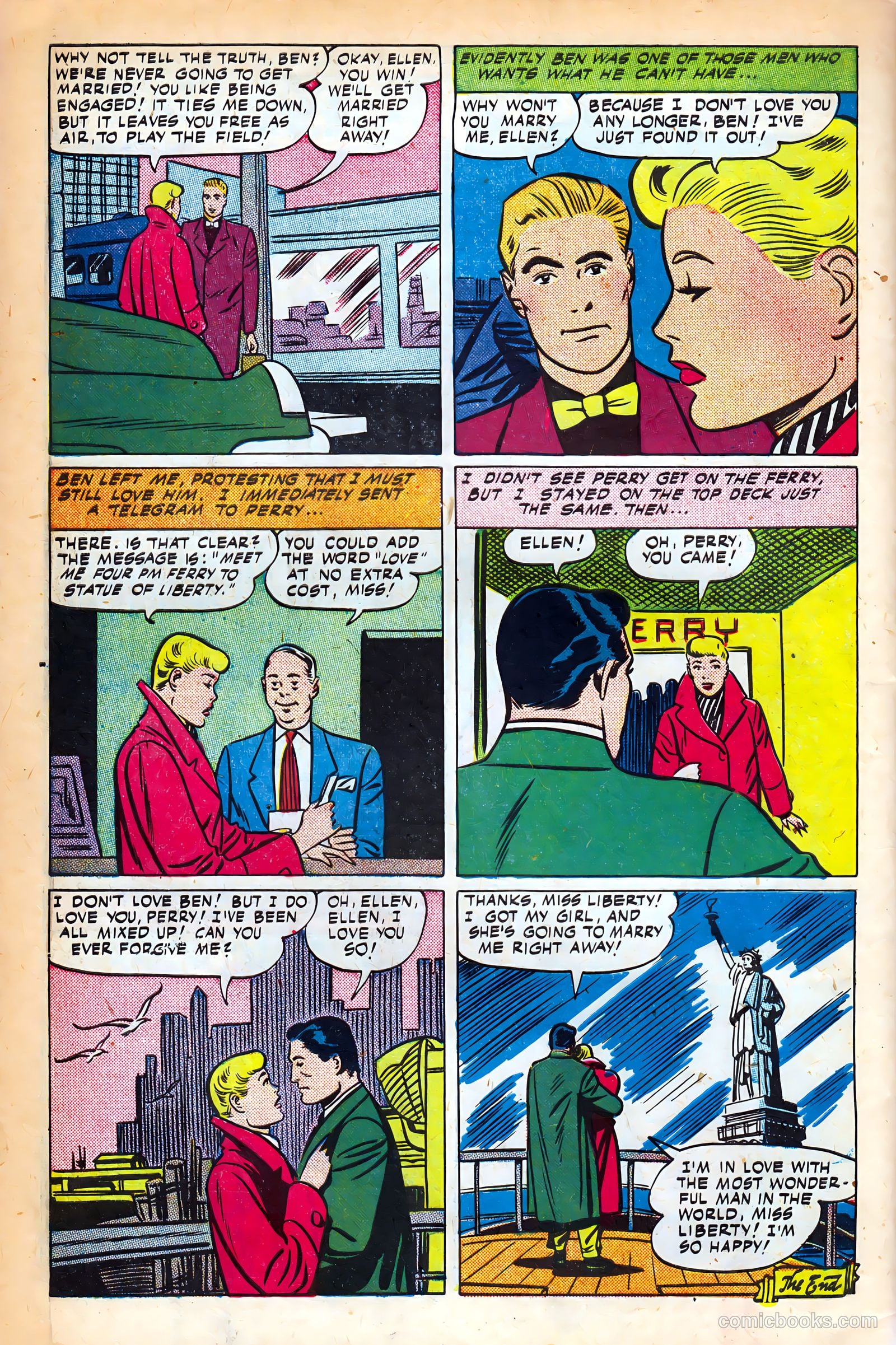 Real Love #37 (1951) — page 34 of 36