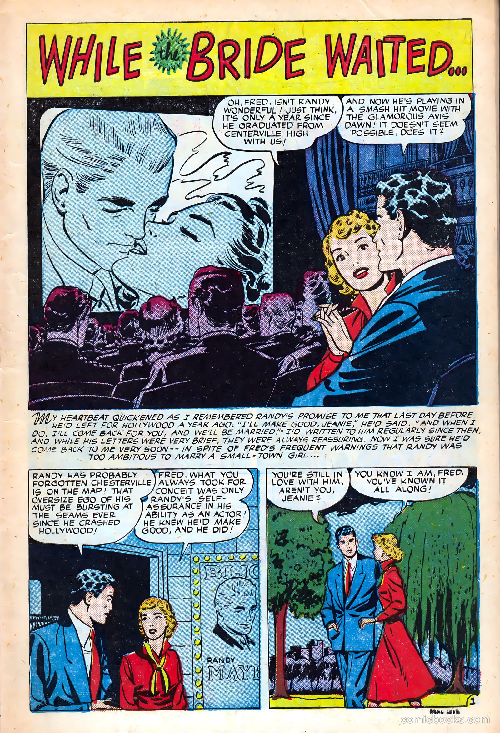 Real Love #38 (1951) — page 3 of 36