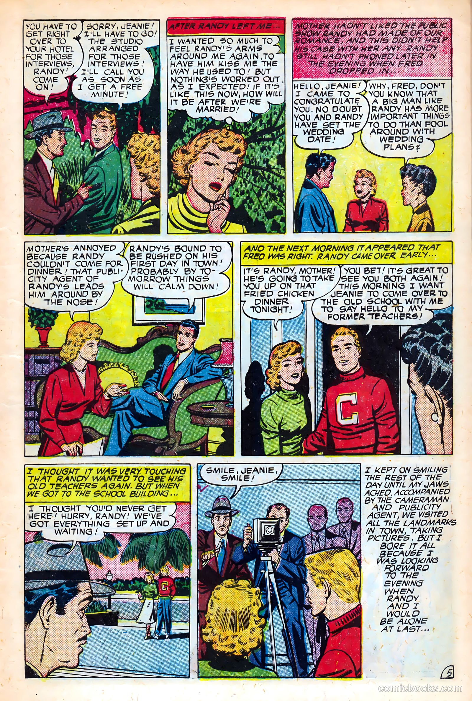 Real Love #38 (1951) — page 7 of 36