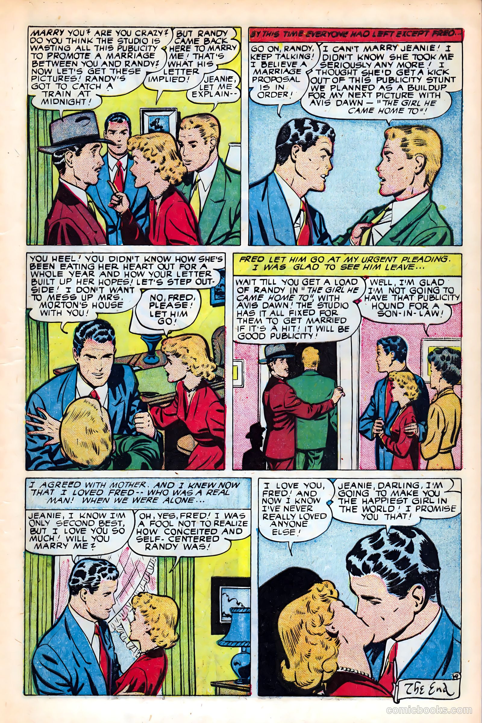 Real Love #38 (1951) — page 9 of 36