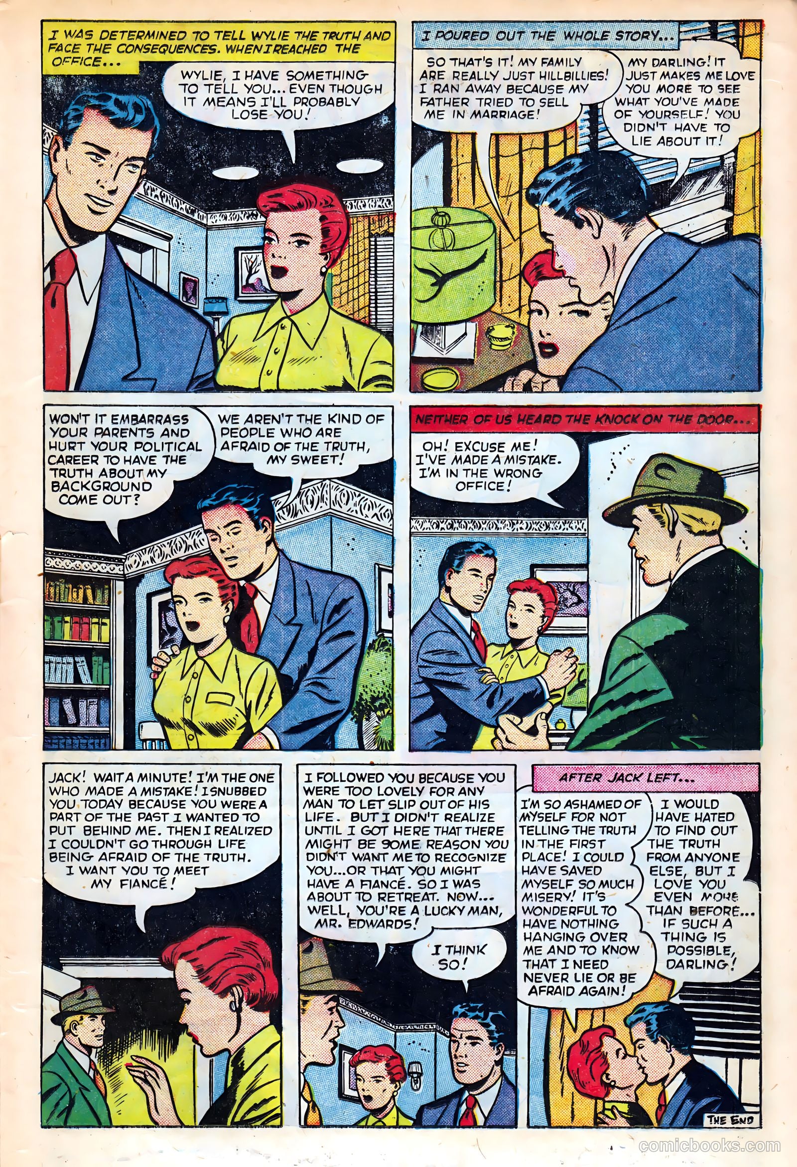 Real Love #38 (1951) — page 17 of 36