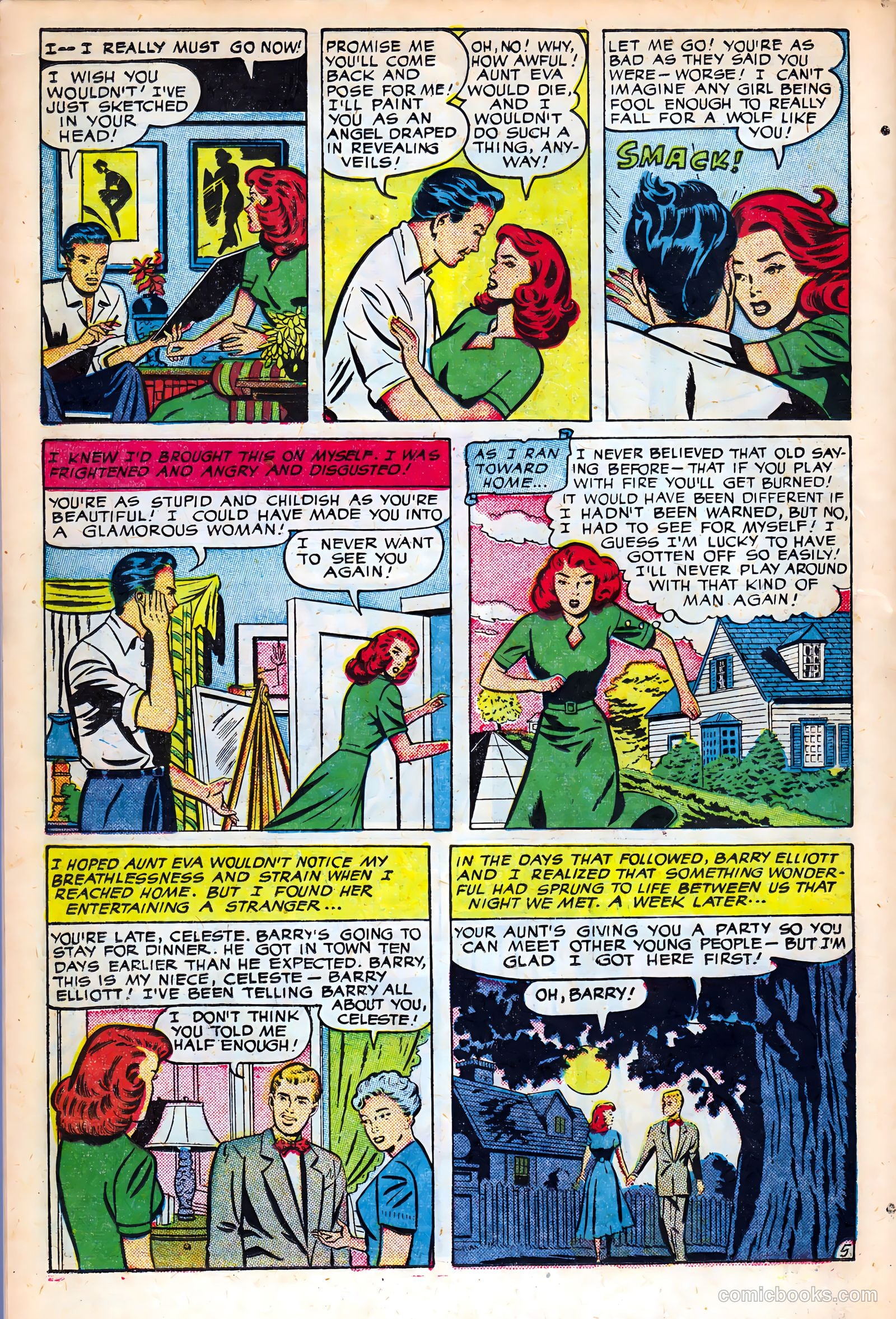 Real Love #38 (1951) — page 22 of 36
