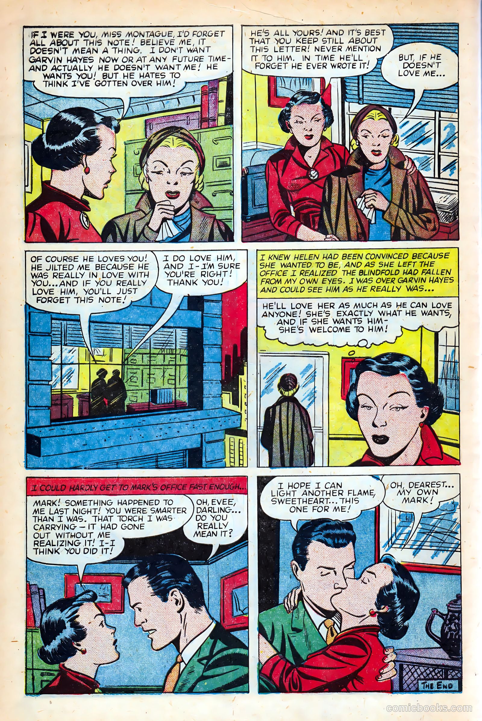 Real Love #38 (1951) — page 34 of 36