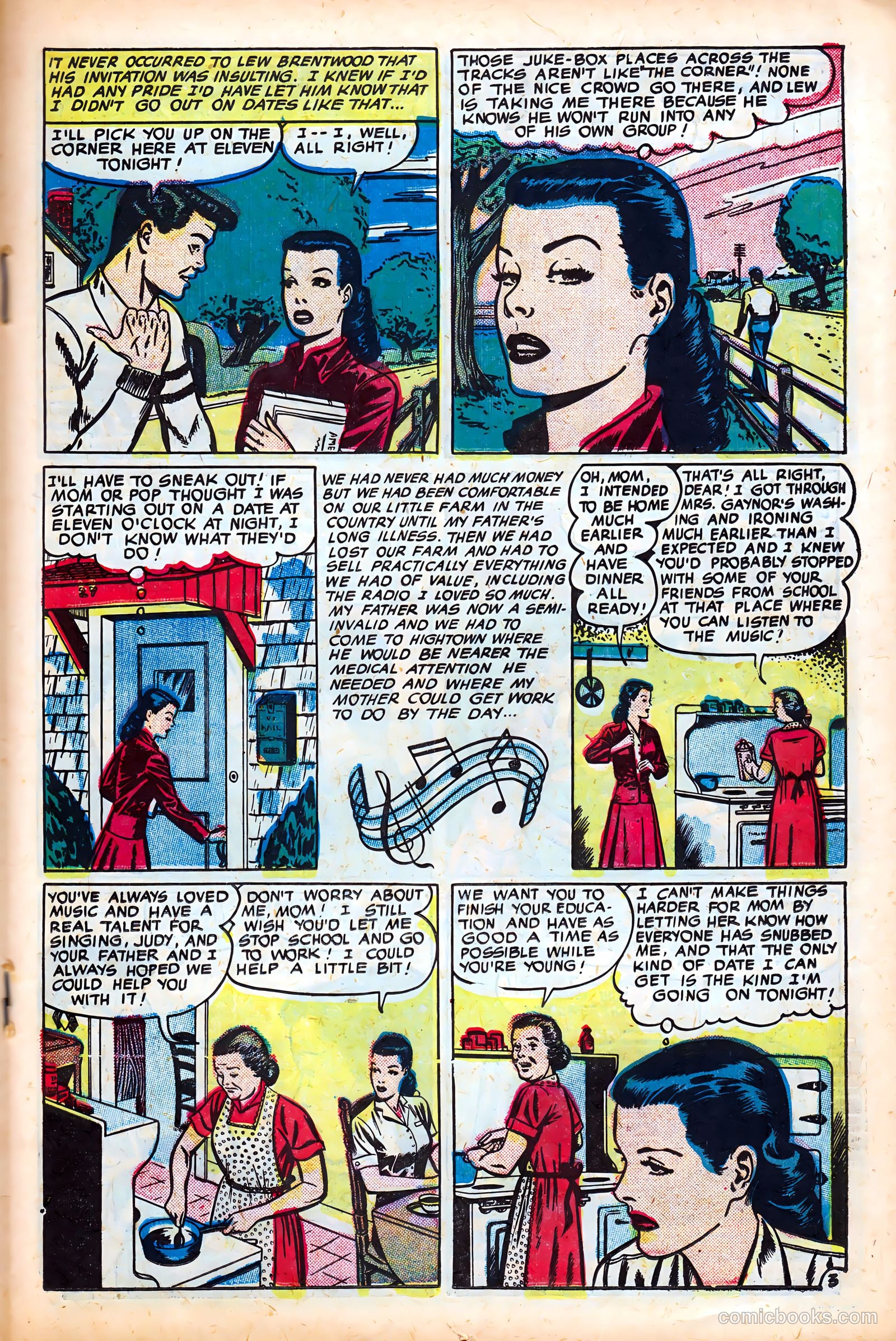 Real Love #39 (1951) — page 19 of 36