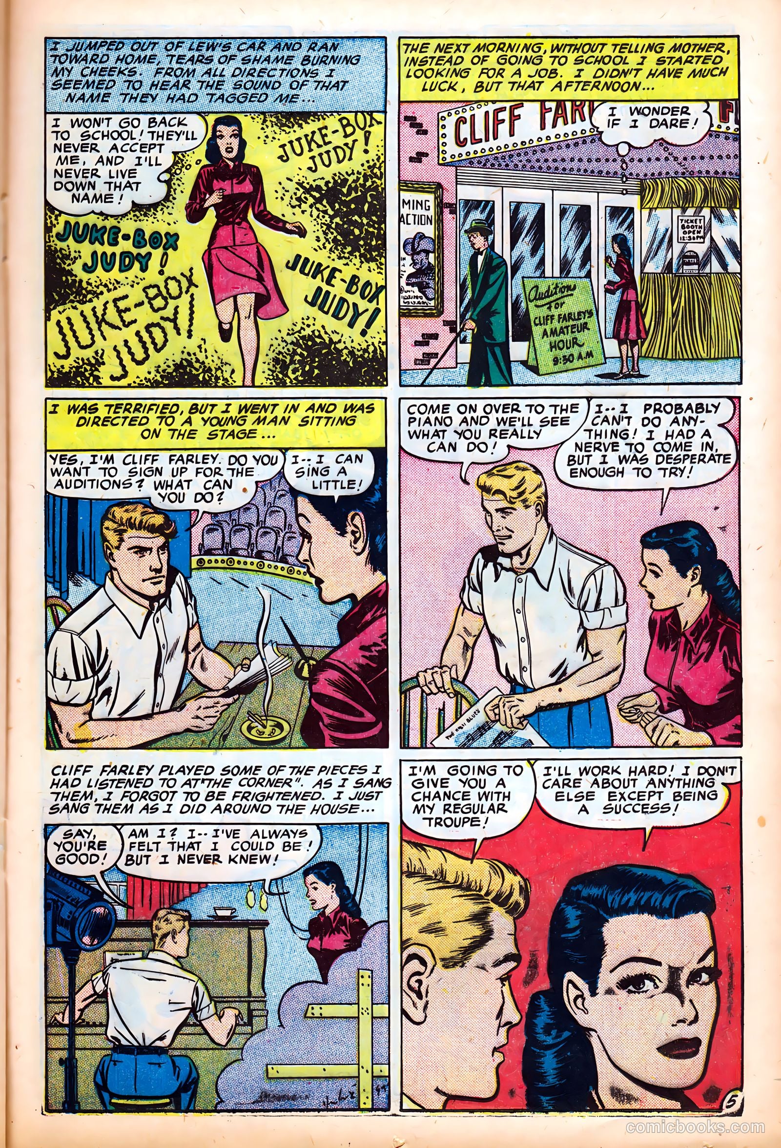 Real Love #39 (1951) — page 21 of 36