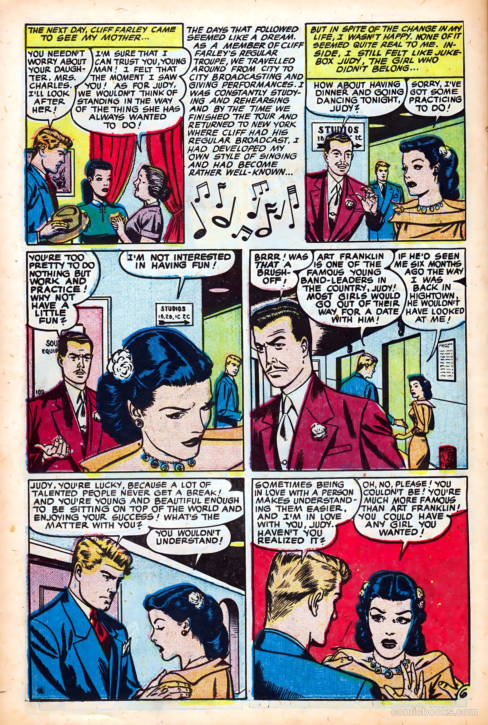 Real Love #39 (1951) — page 22 of 36