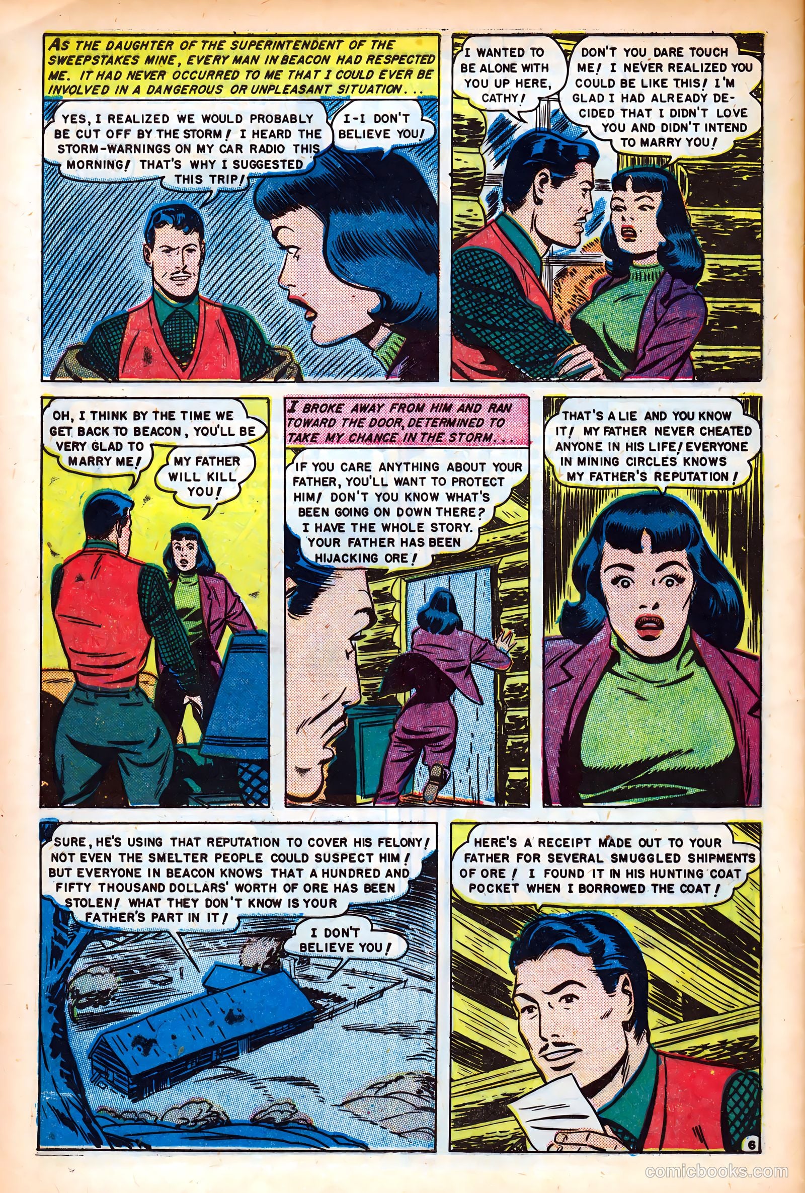 Real Love #39 (1951) — page 32 of 36