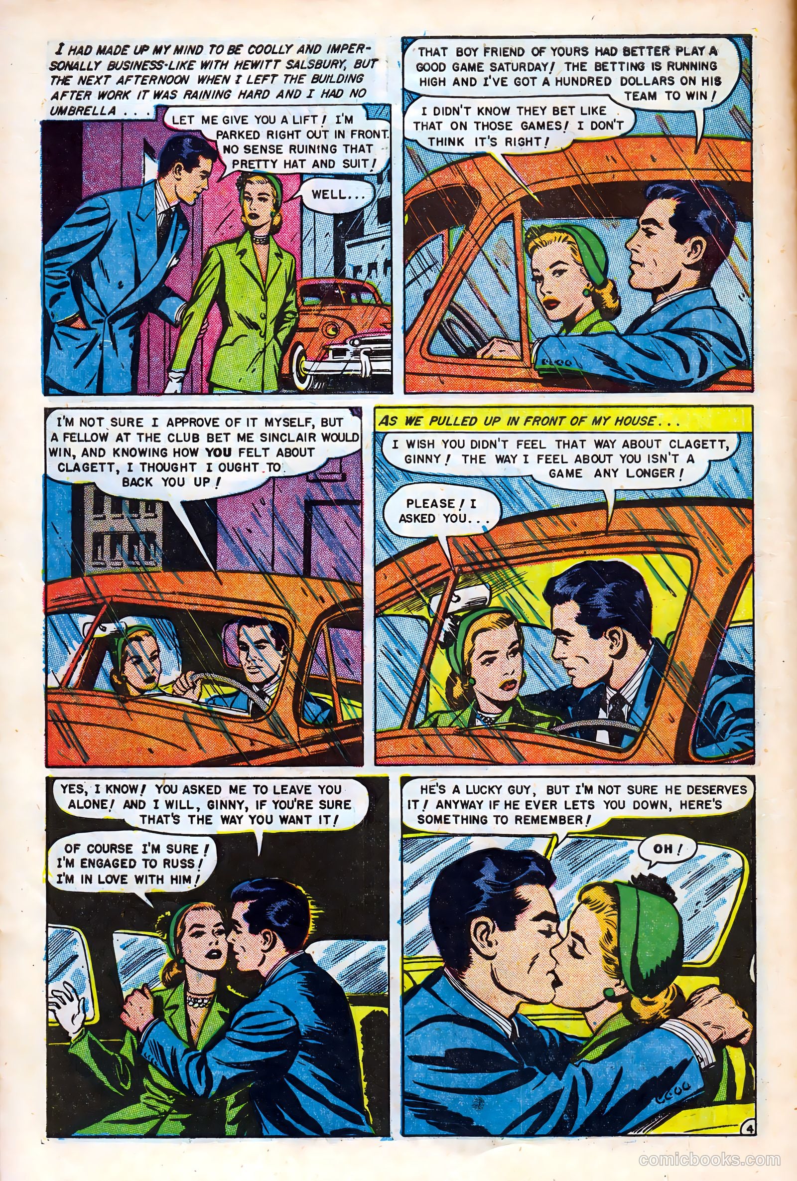 Real Love #40 (1951) — page 6 of 36
